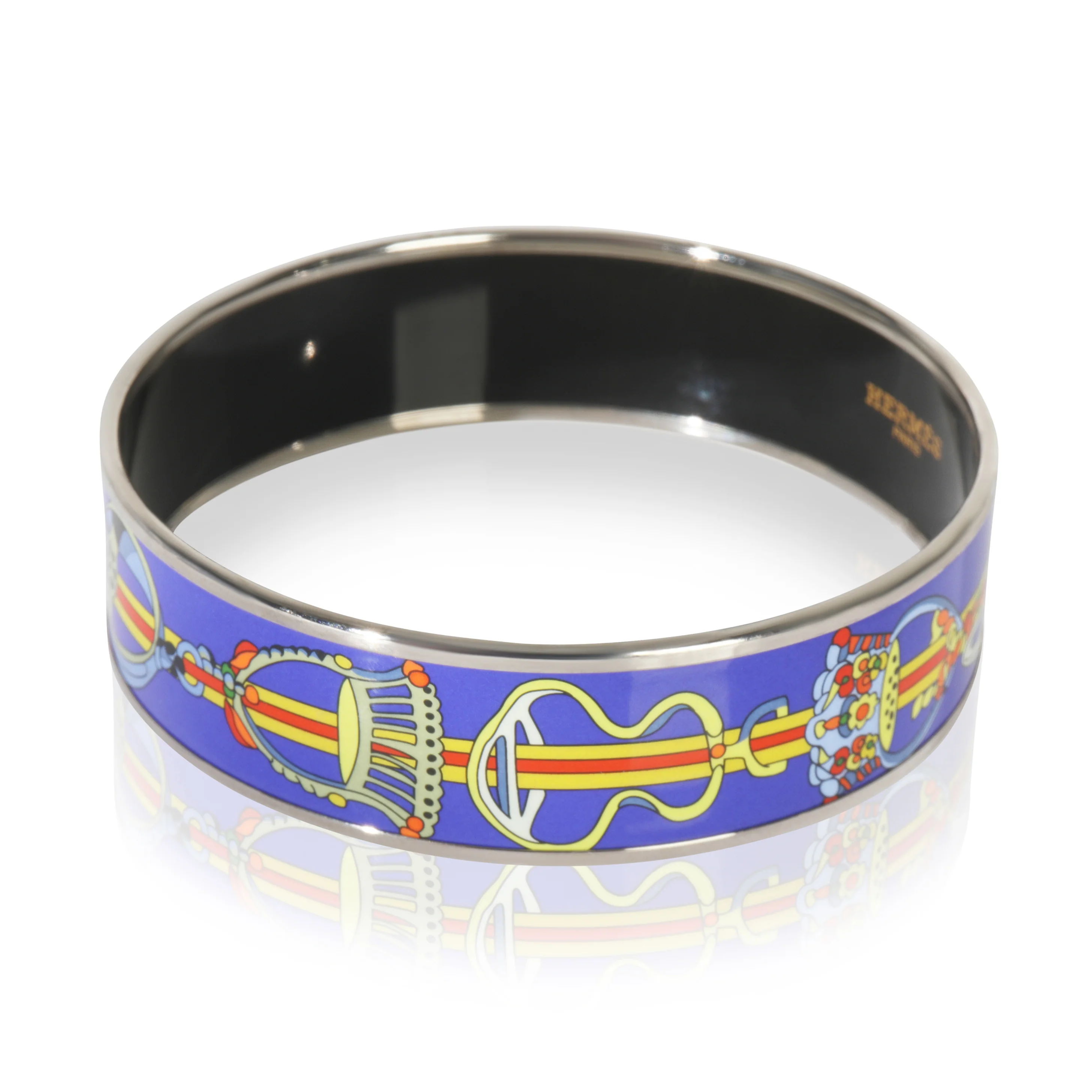 Wide Enamel Bracelet - Image 2