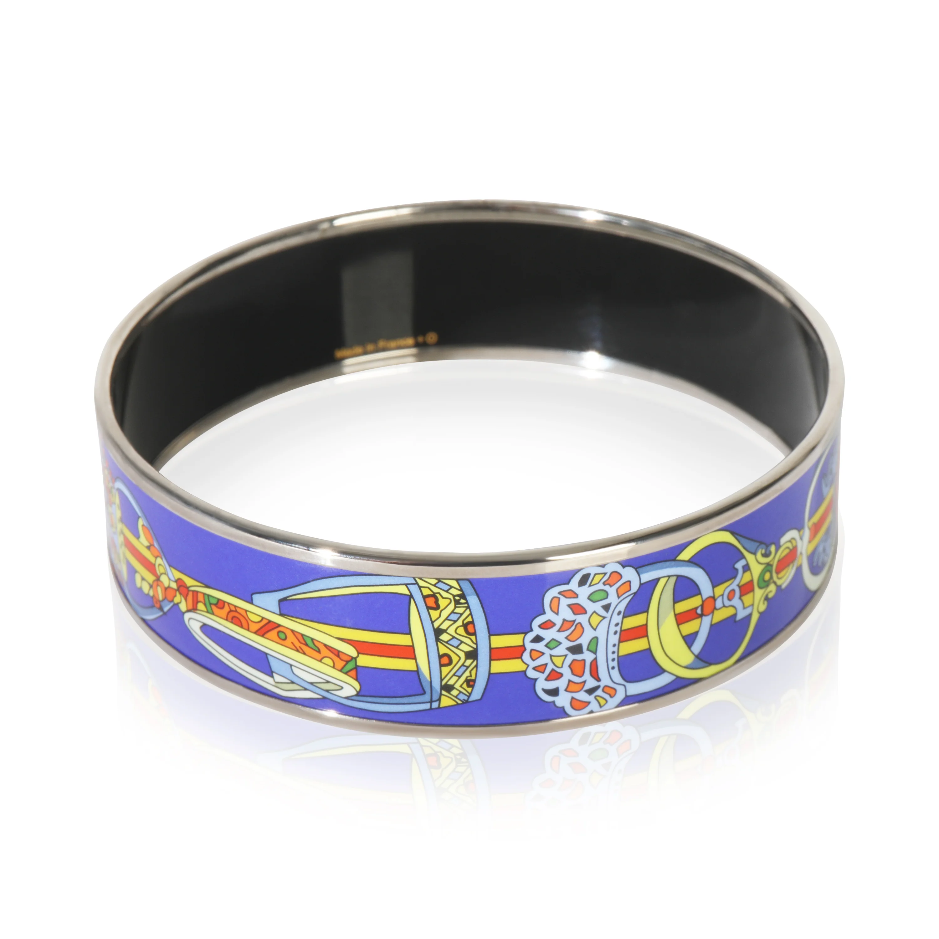 Wide Enamel Bracelet - Image 3