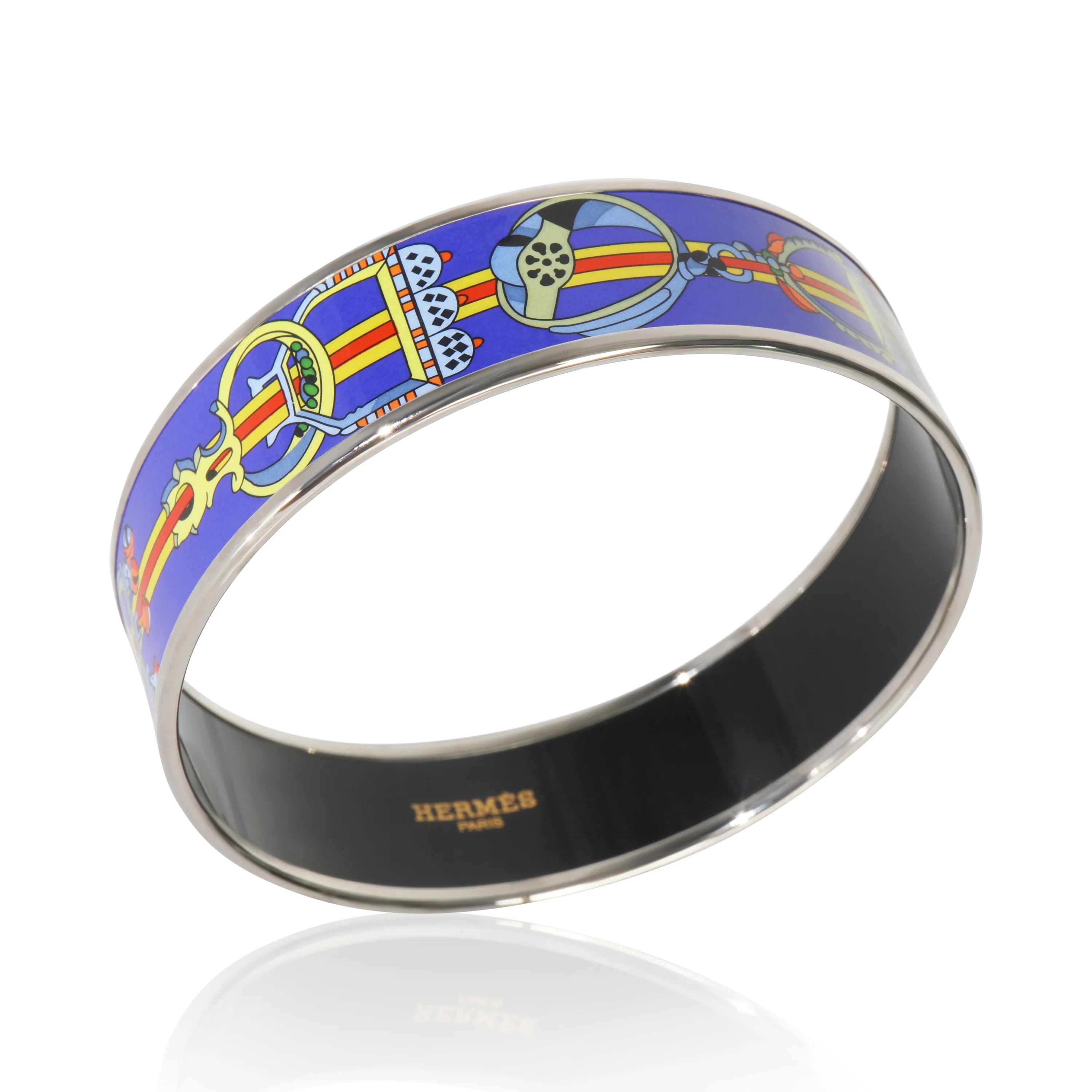 Wide Enamel Bracelet - Image 4