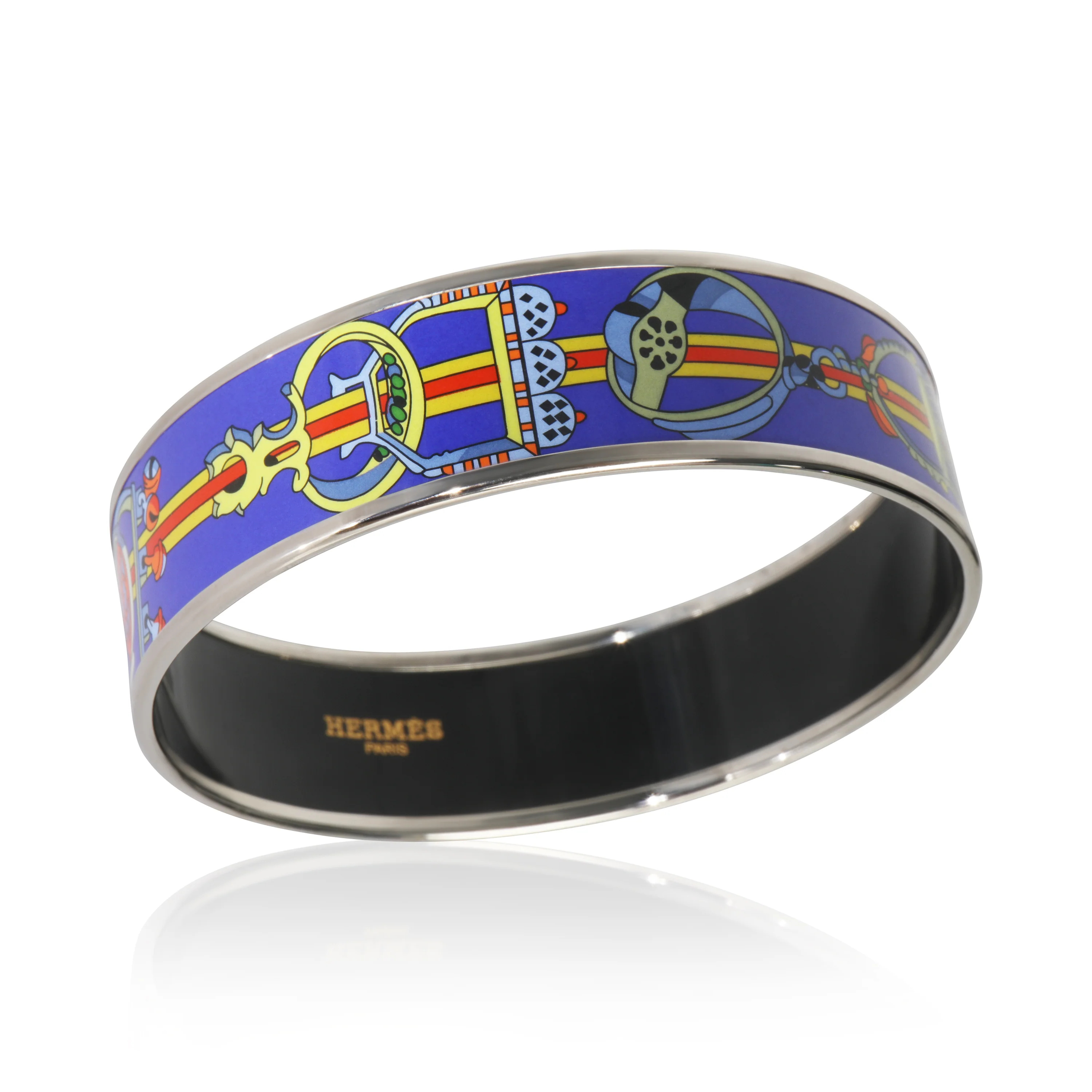 Wide Enamel Bracelet - Image 6