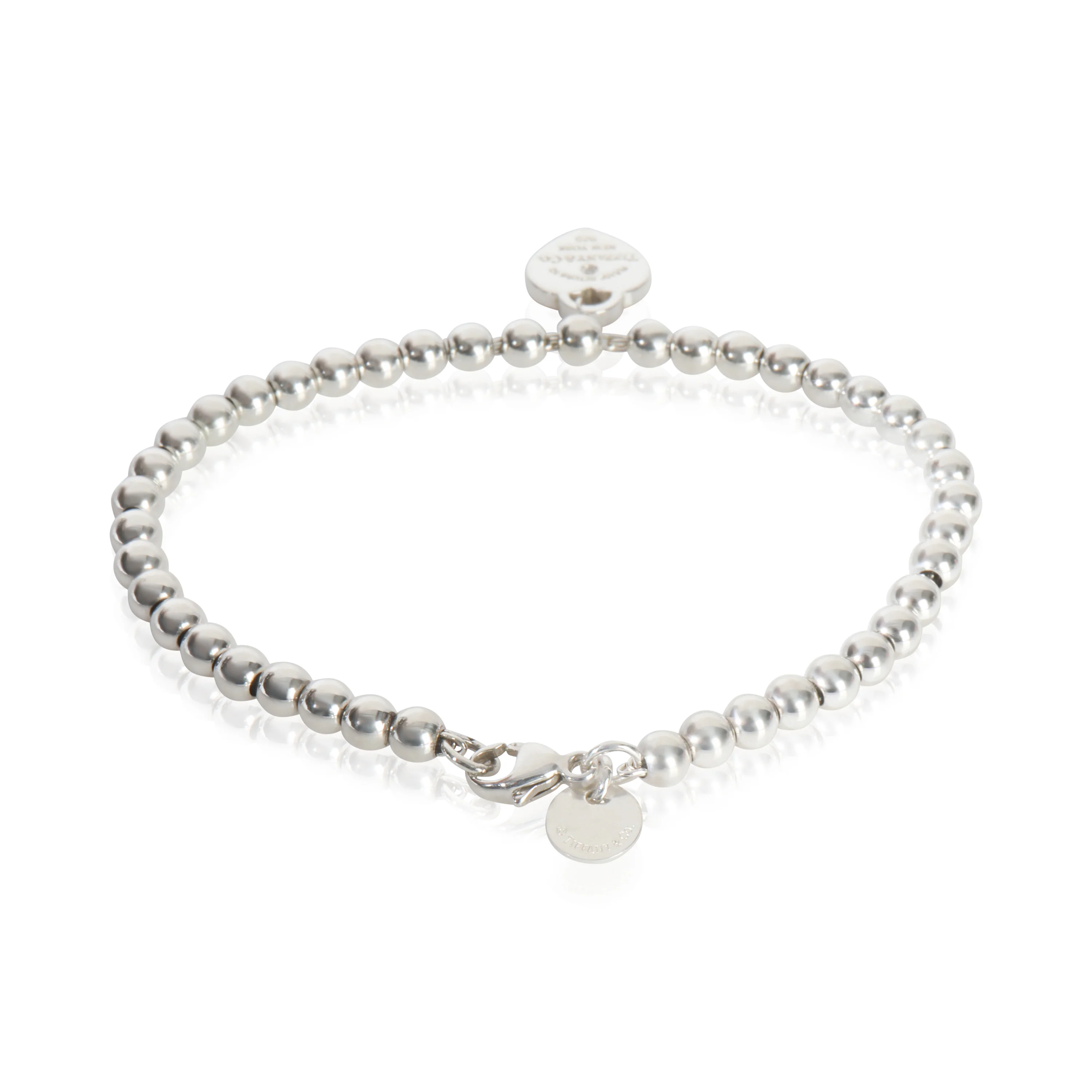 Sterling Silver Diamond Return To Tiffany Bracelet - Image 2