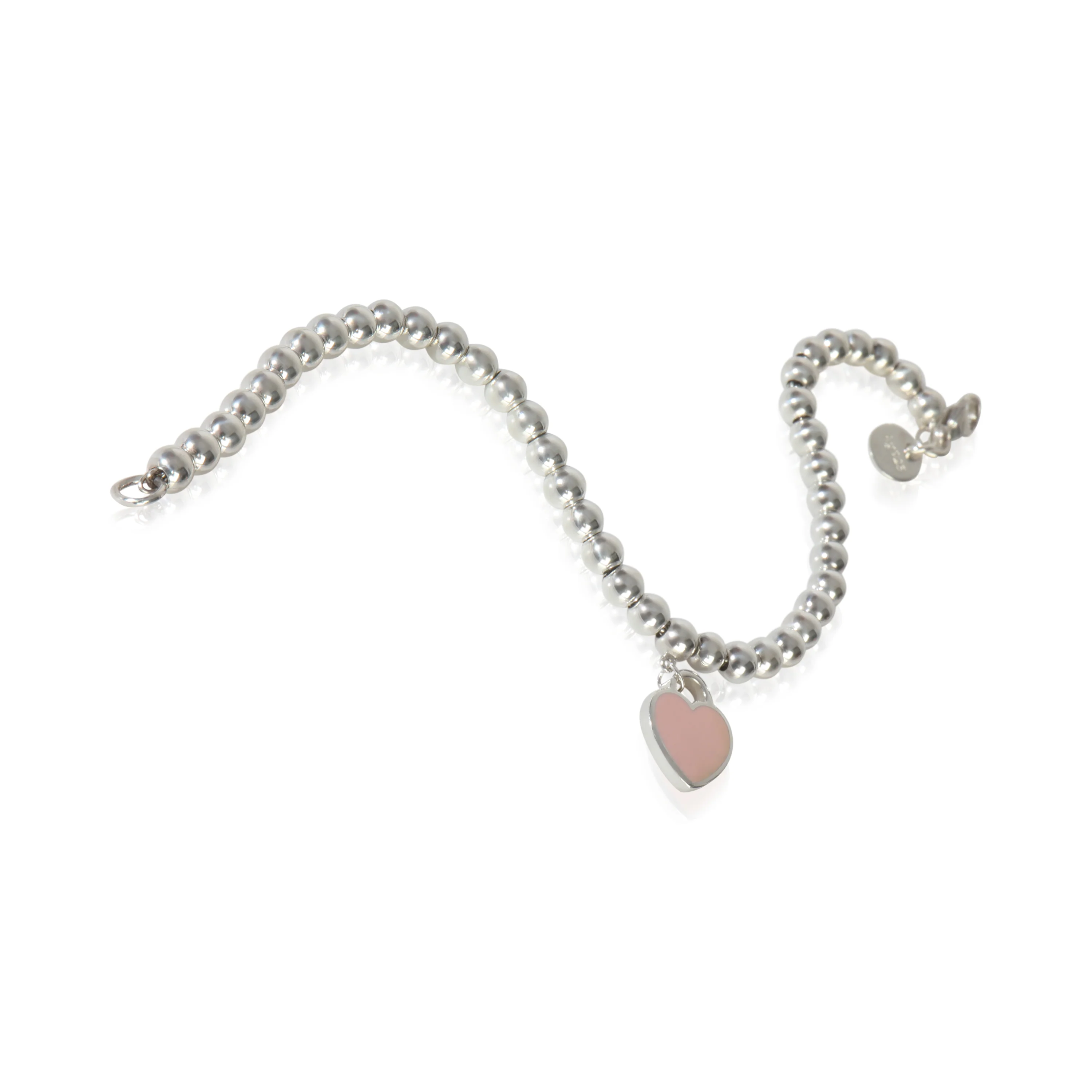 Sterling Silver Diamond Return To Tiffany Bracelet - Image 4