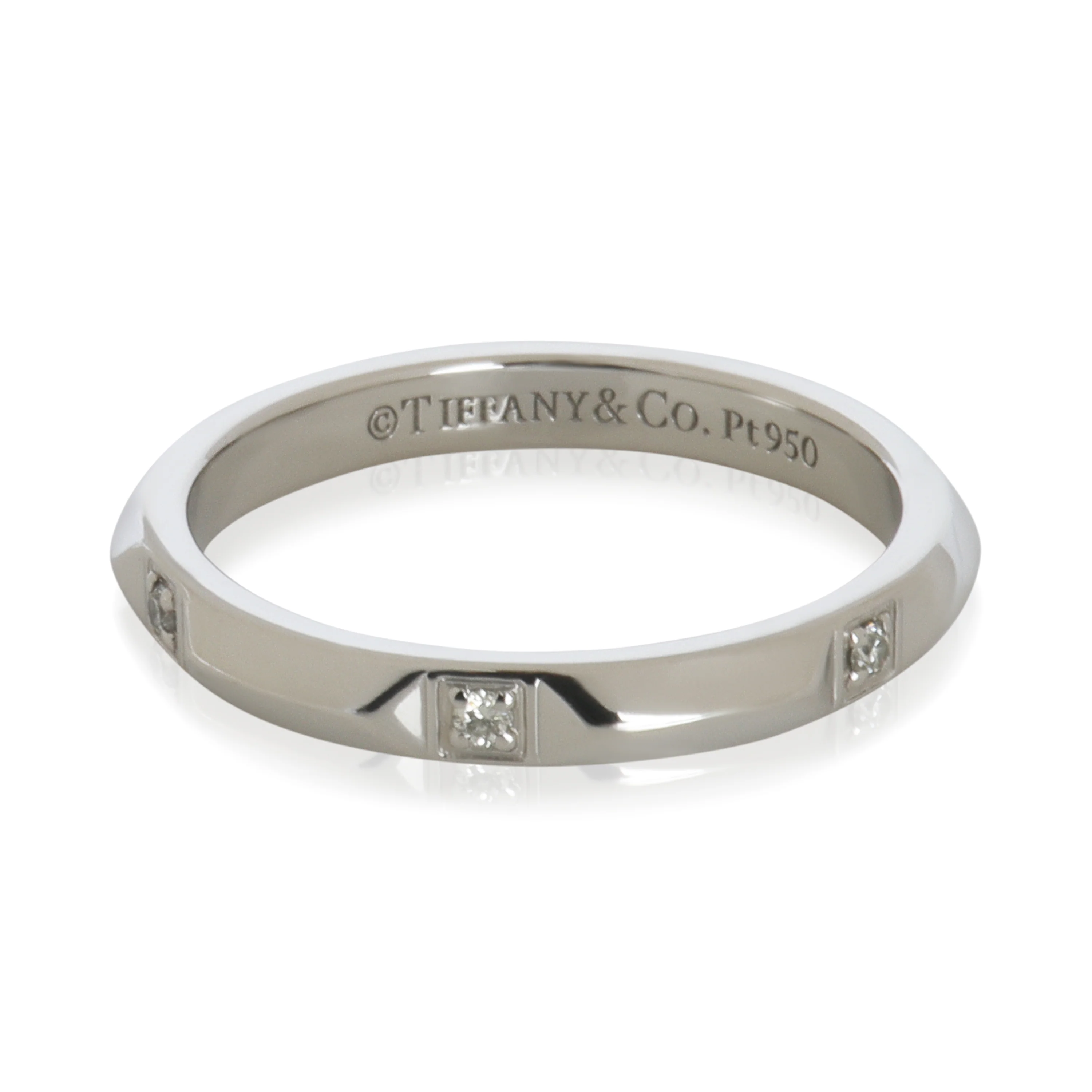 Platinum Diamond Tiffany True Band - Image 2