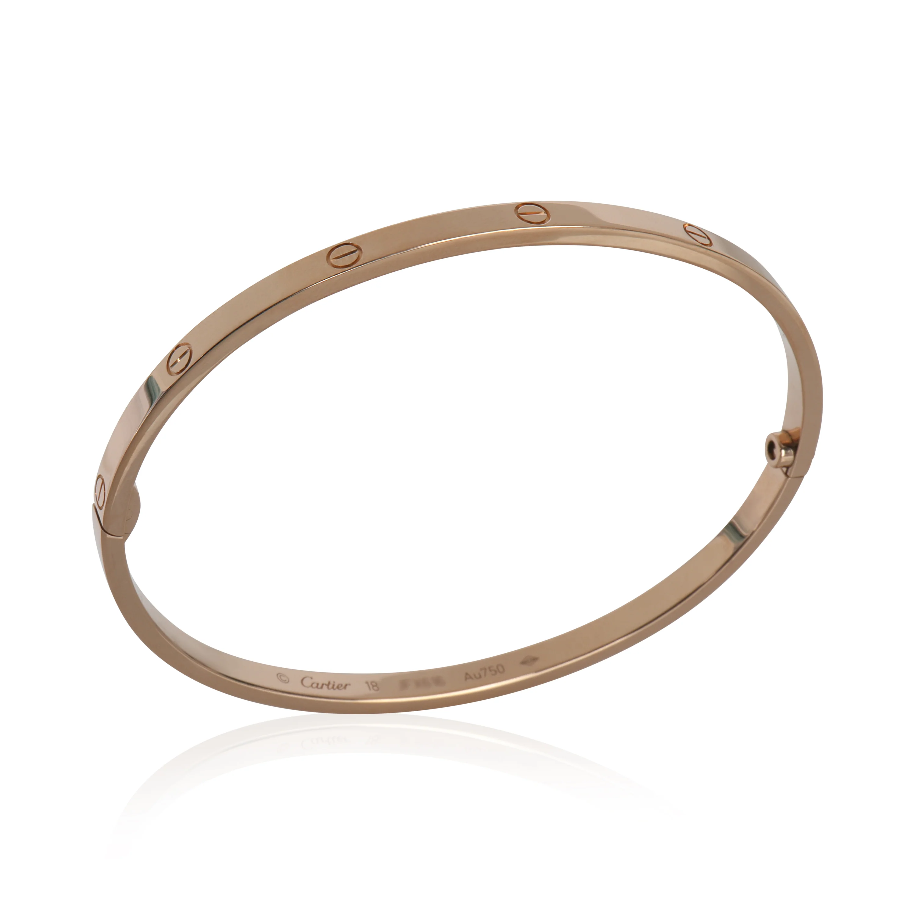 Rose Gold Small Model Love Bracelet - Image 4
