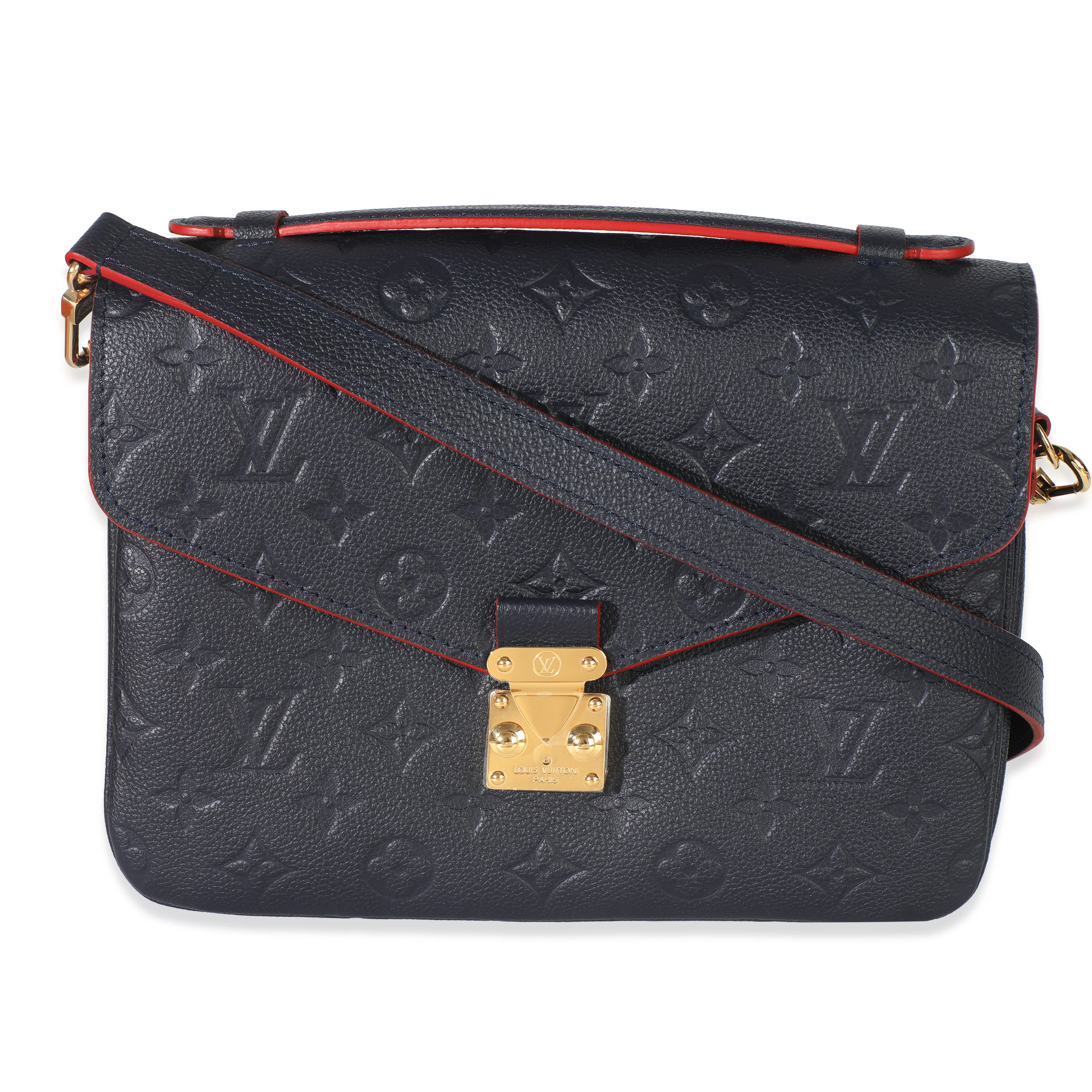 Marine Rouge Empreinte Pochette Metis