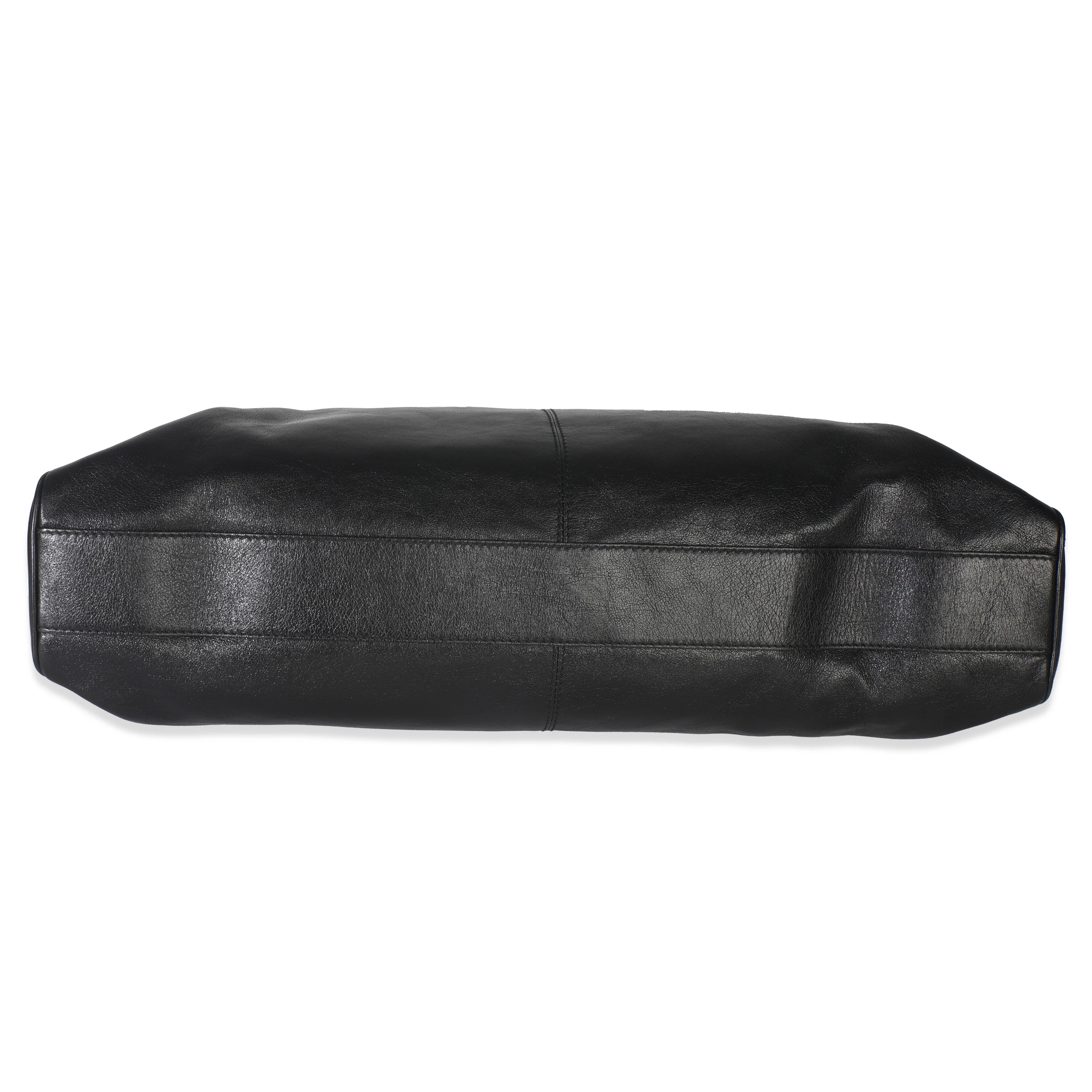 Black Calfskin Large Re(Belle) Shoulder Bag - Image 5