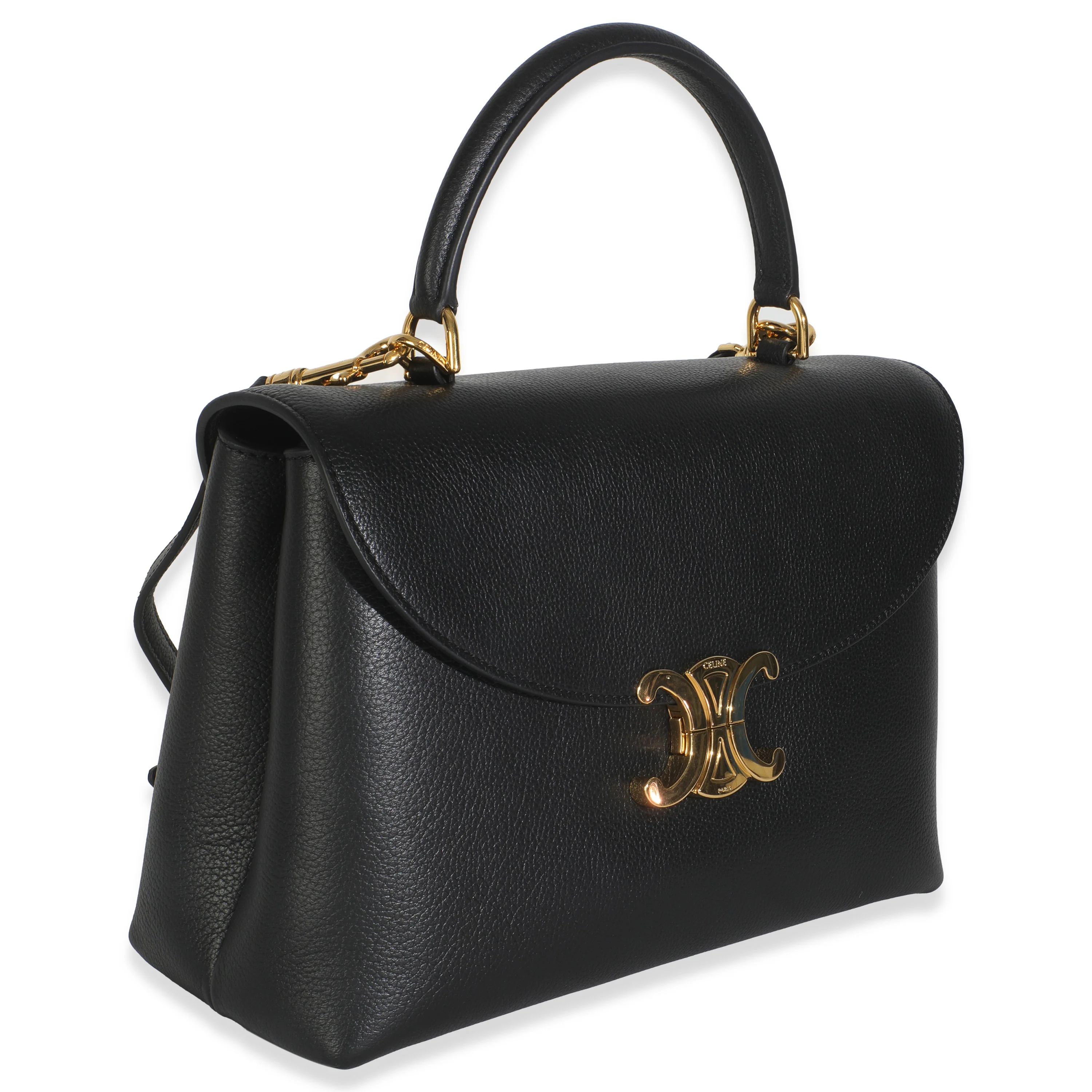 Black Supple Calfskin Medium Nino Bag - Image 3