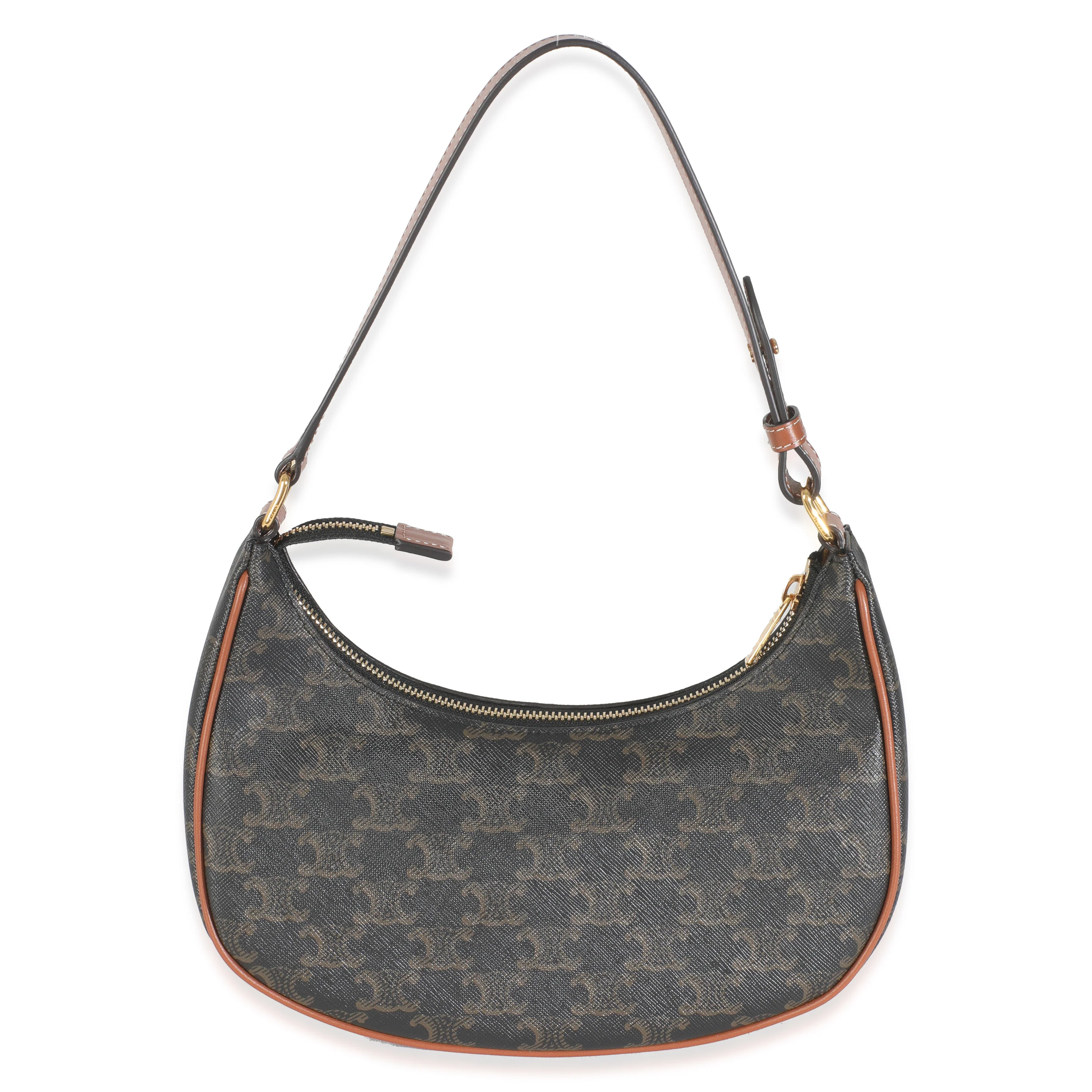 Brown Triomphe Canvas Ava Bag - Image 4