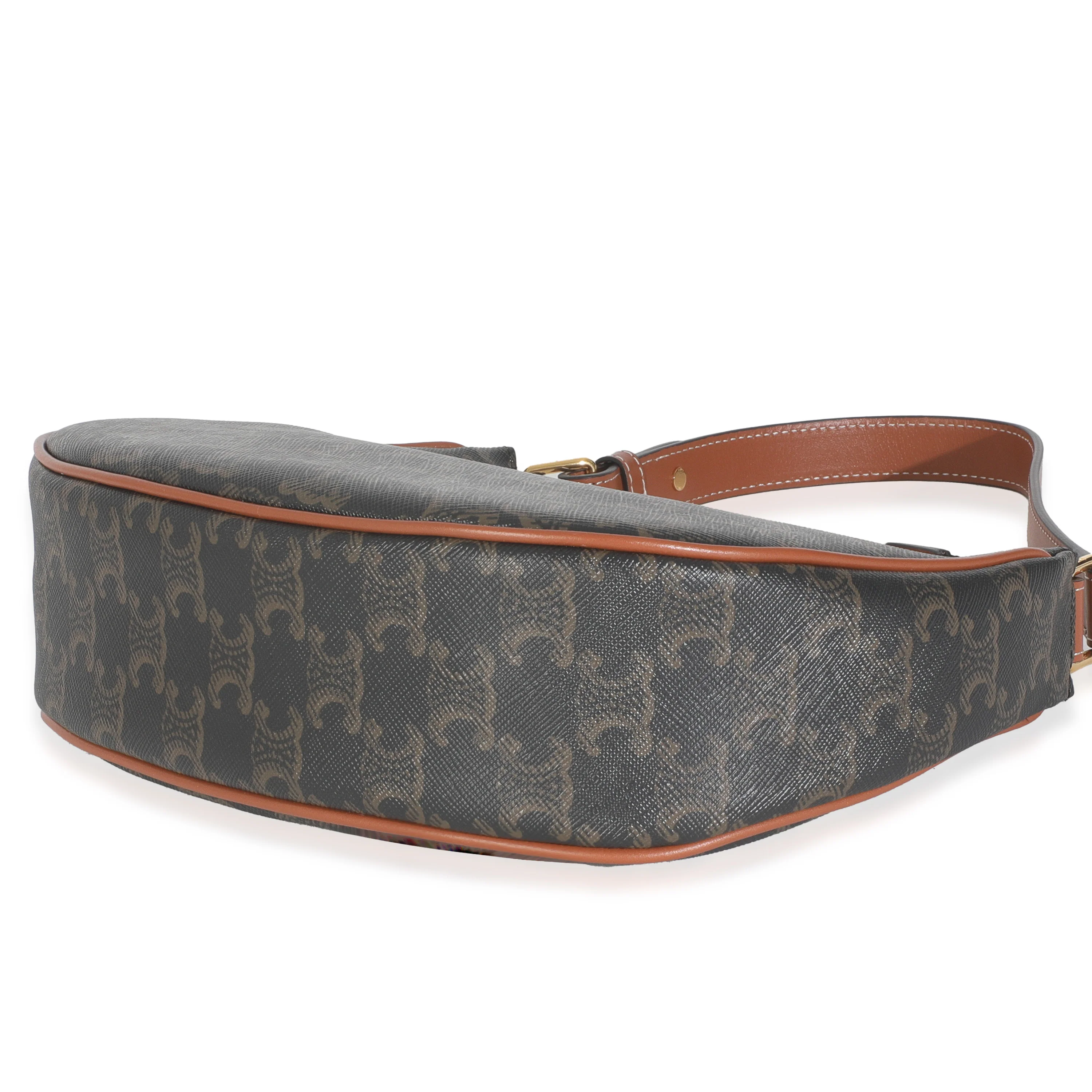Brown Triomphe Canvas Ava Bag - Image 6