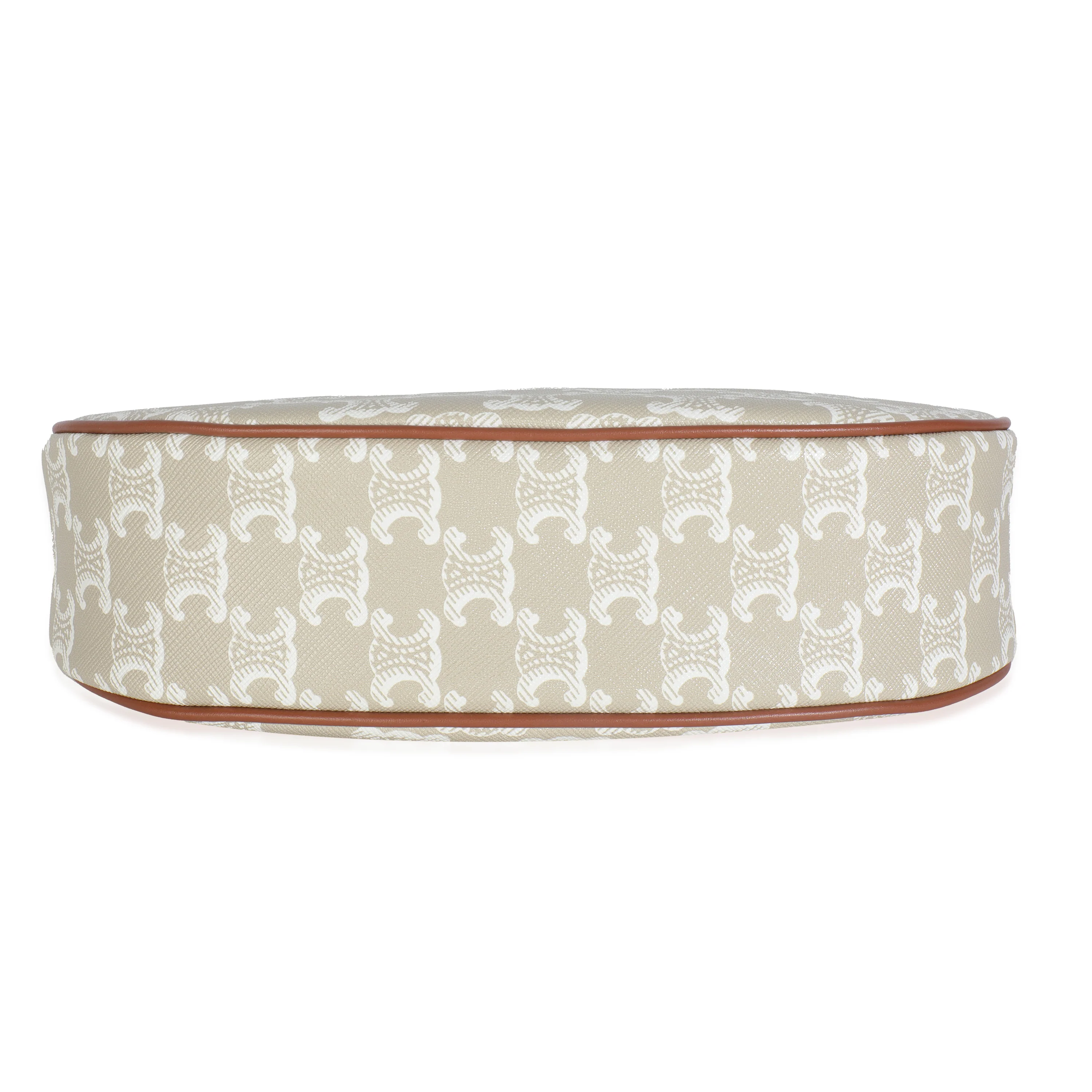 White Triomphe Canvas Ava Bag - Image 5