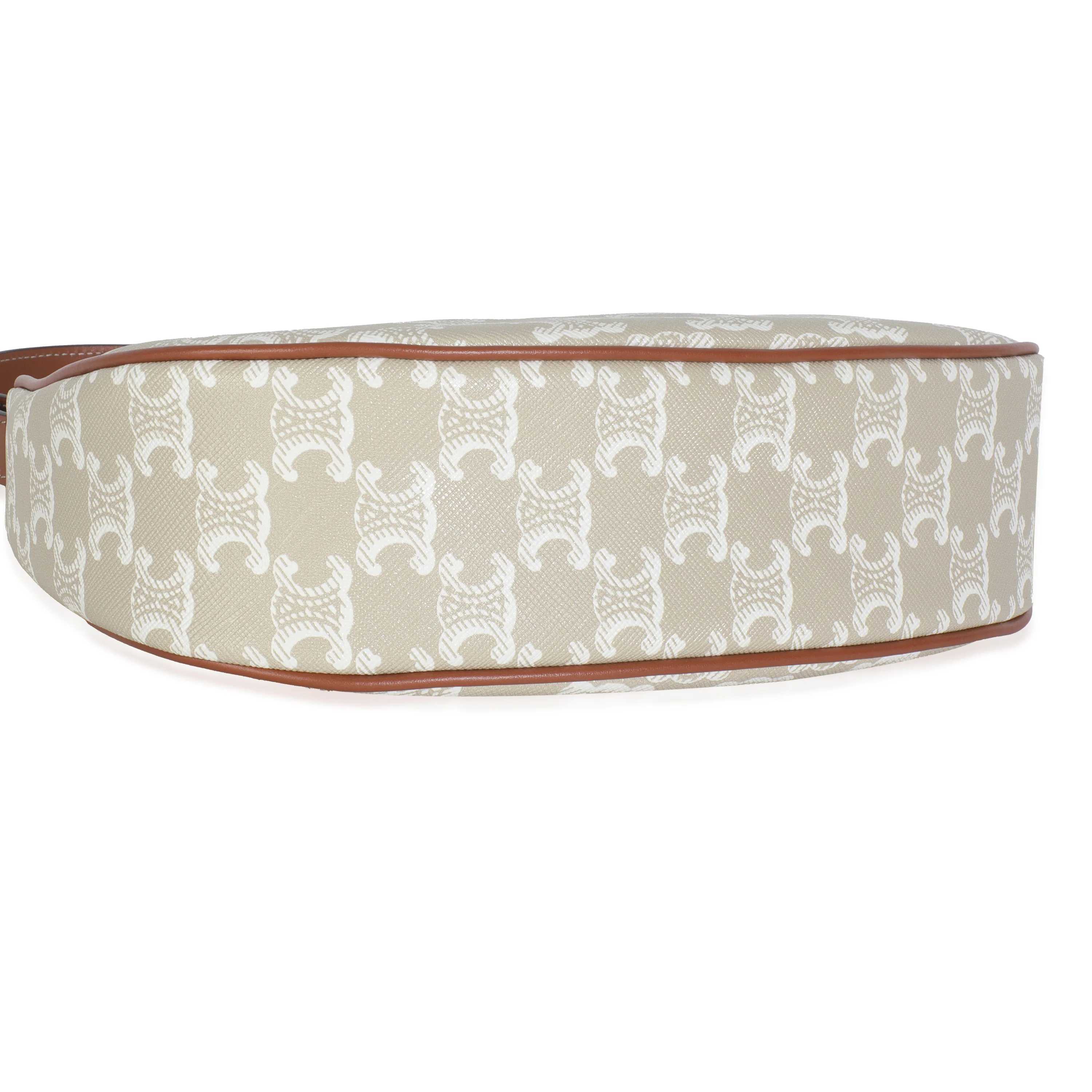 White Triomphe Canvas Ava Bag - Image 6