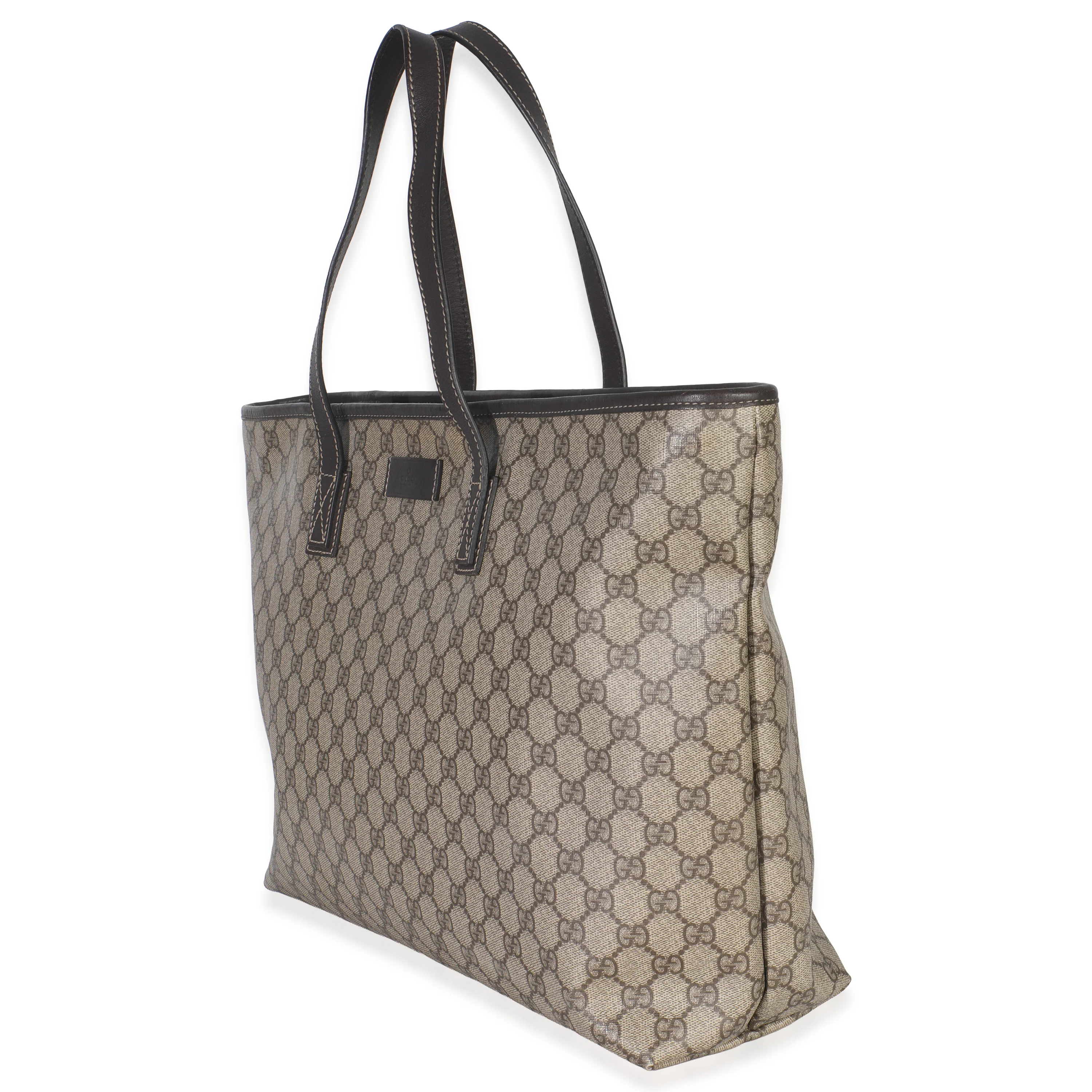 Brown GG Canvas Large Plus Tote - Image 2