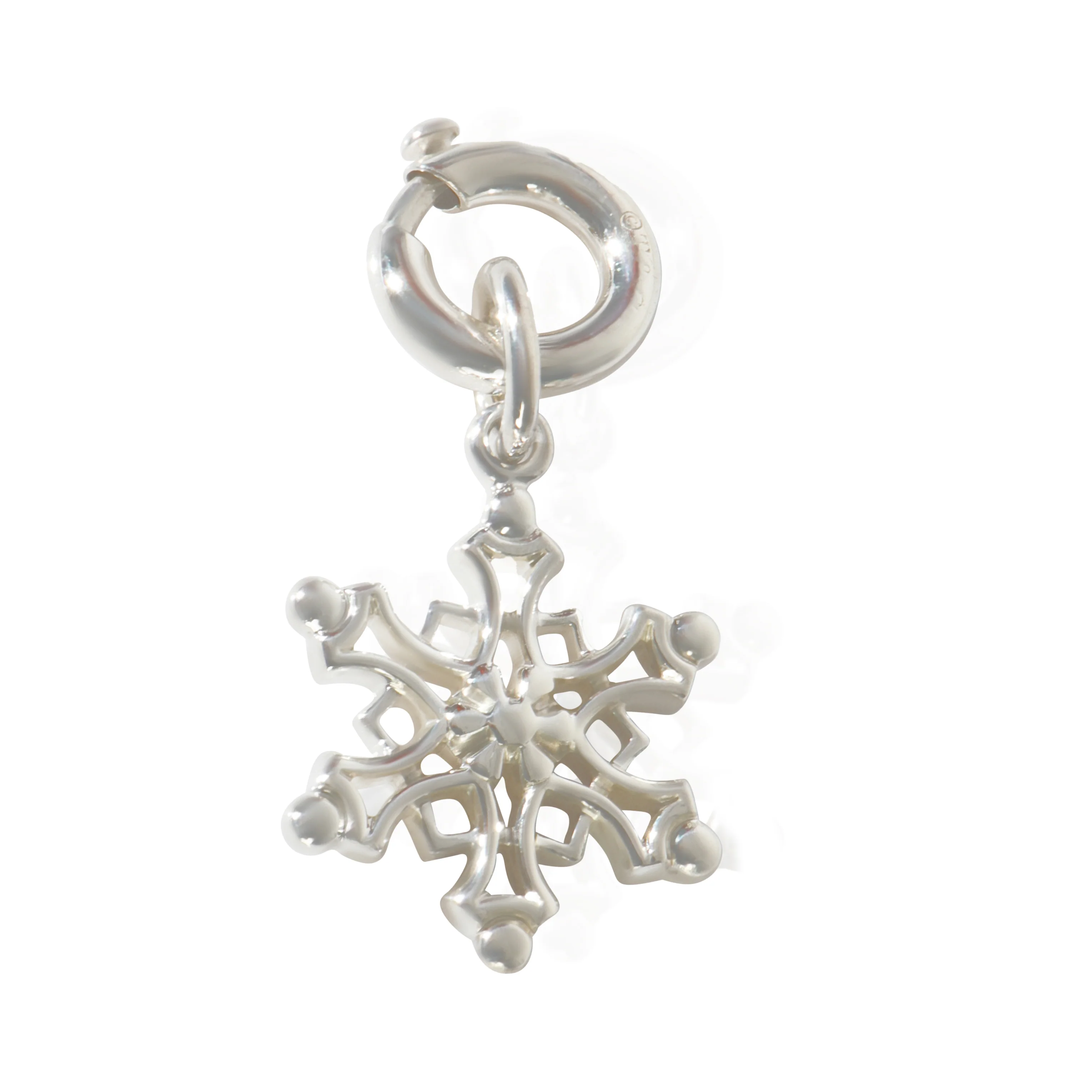 Sterling Silver Snowflake Charm