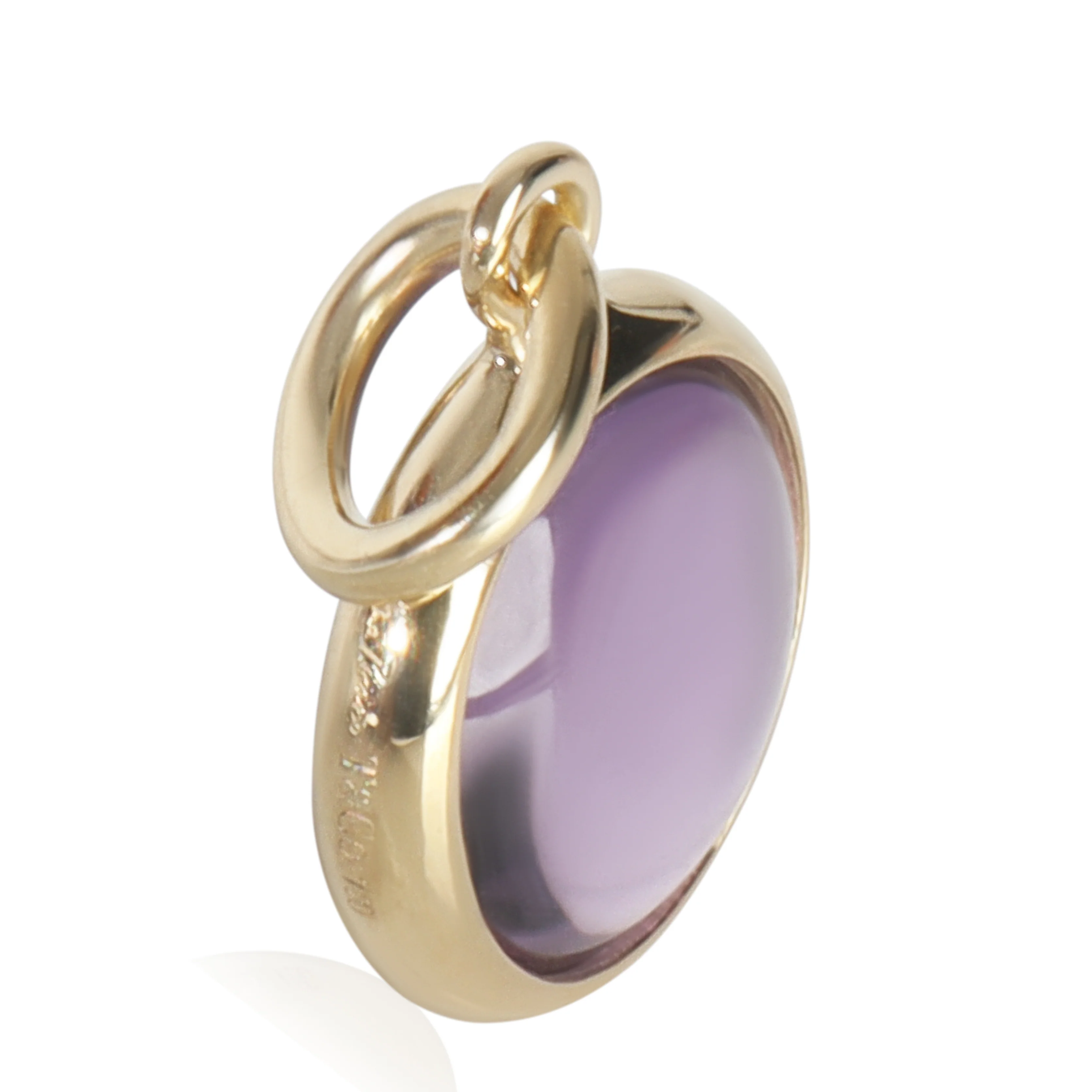 Rose Gold Amethyst Paloma Picasso Charm - Image 2