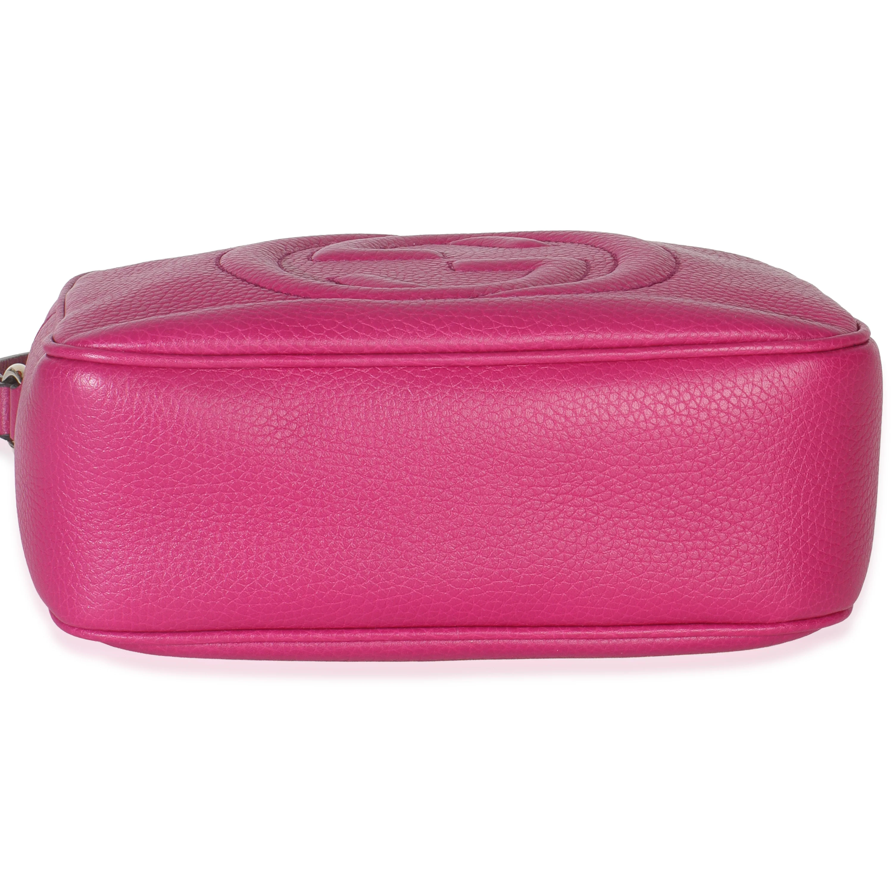 Bright Bouganville Cellarius Calfskin Small Soho Disco Crossbody - Image 5