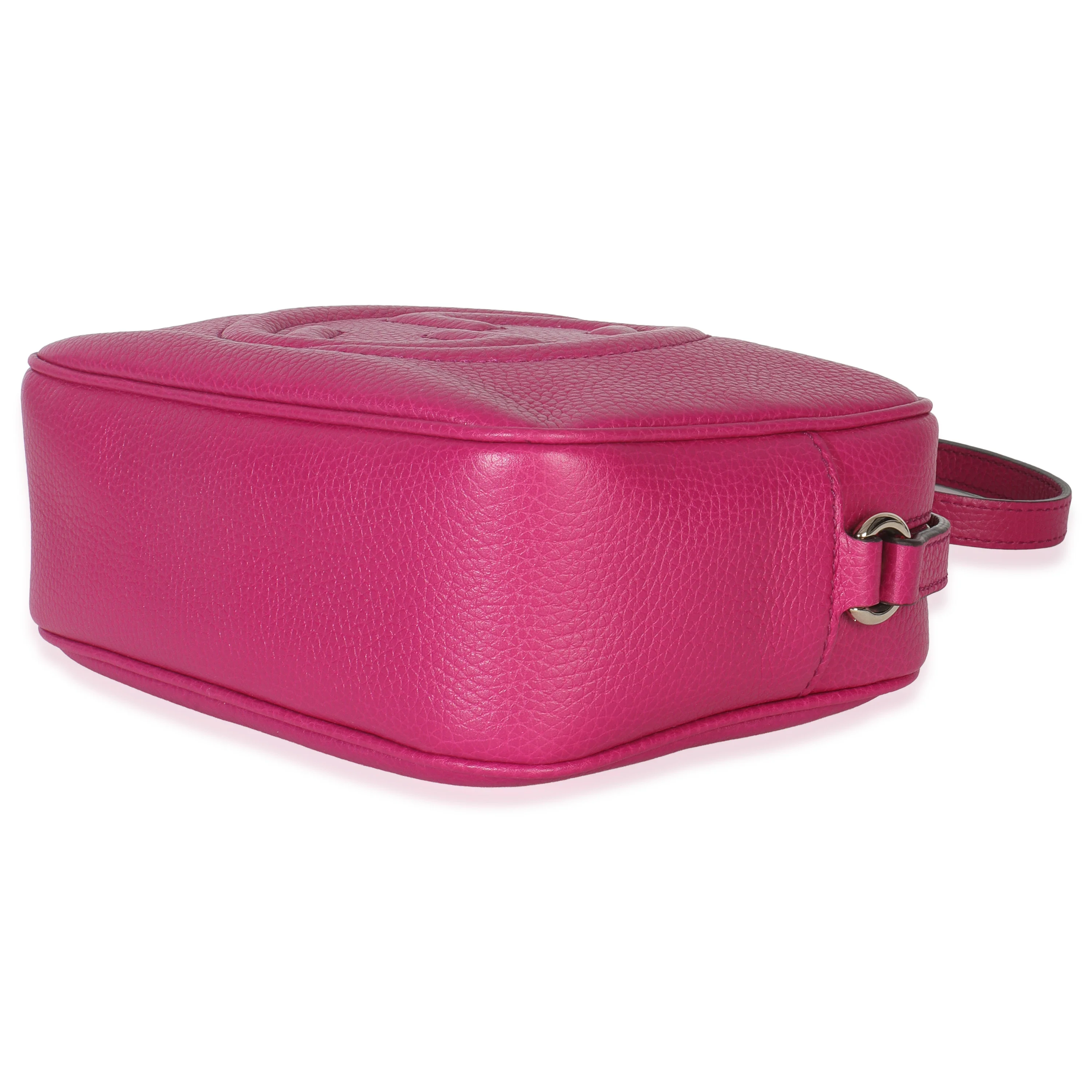 Bright Bouganville Cellarius Calfskin Small Soho Disco Crossbody - Image 7