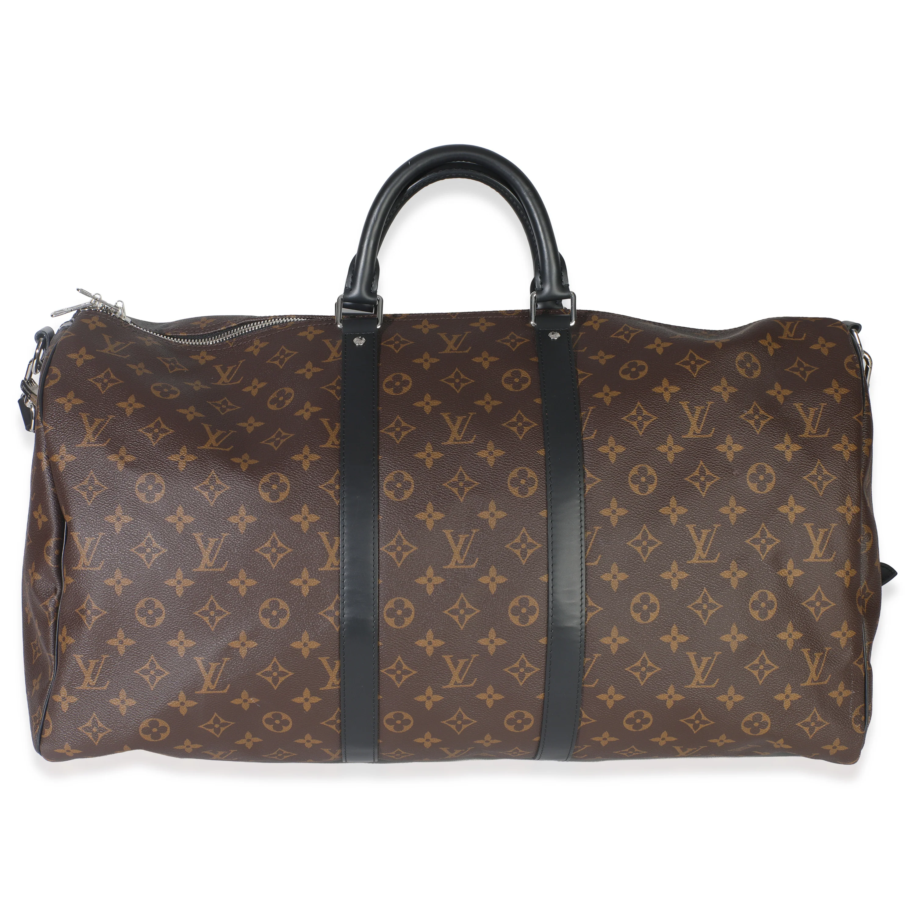 Monogram Macassar Canvas Keepall Bandouliere 55