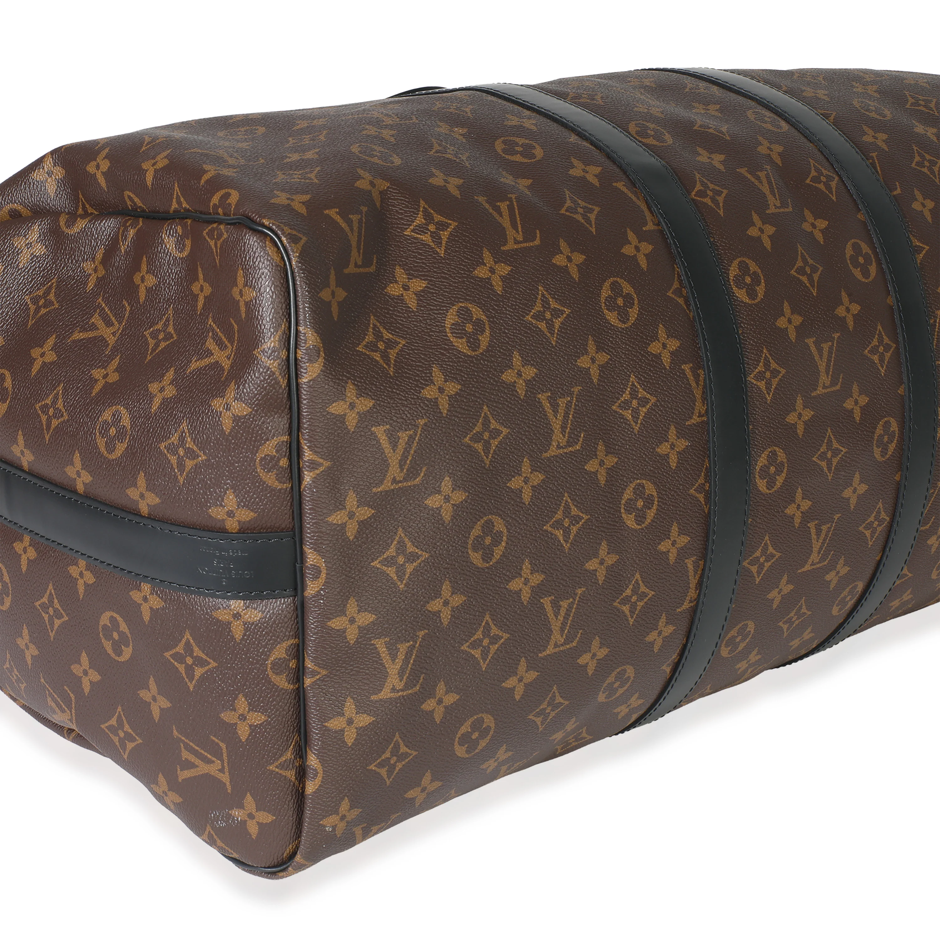 Monogram Macassar Canvas Keepall Bandouliere 55 - Image 6