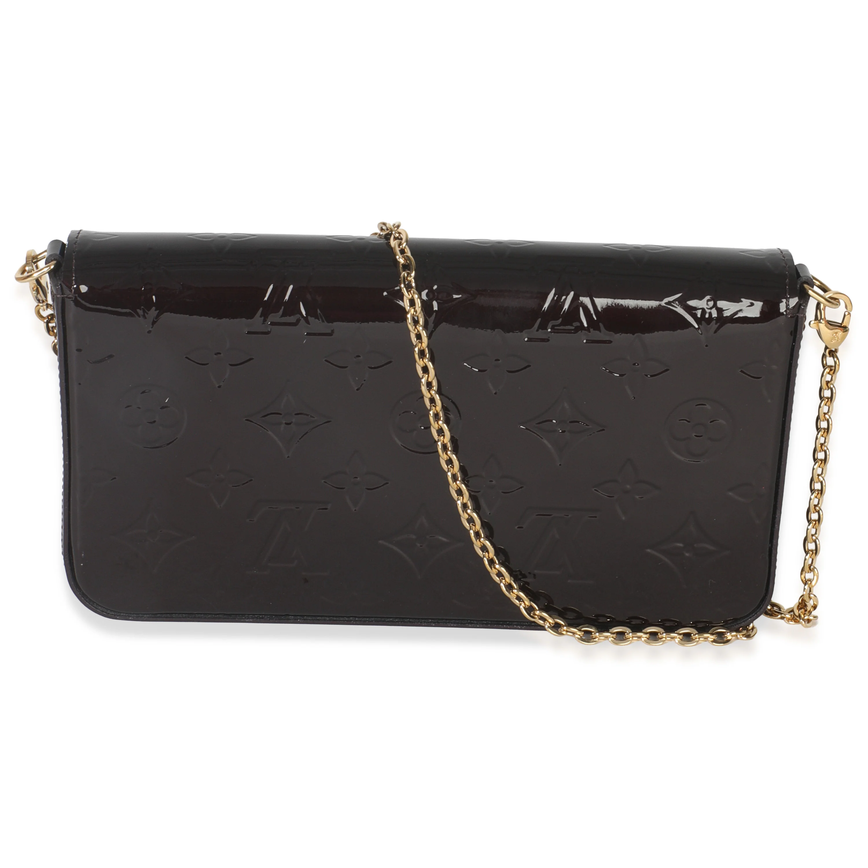 Amarante Monogram Vernis Pochette Felicie - Image 5