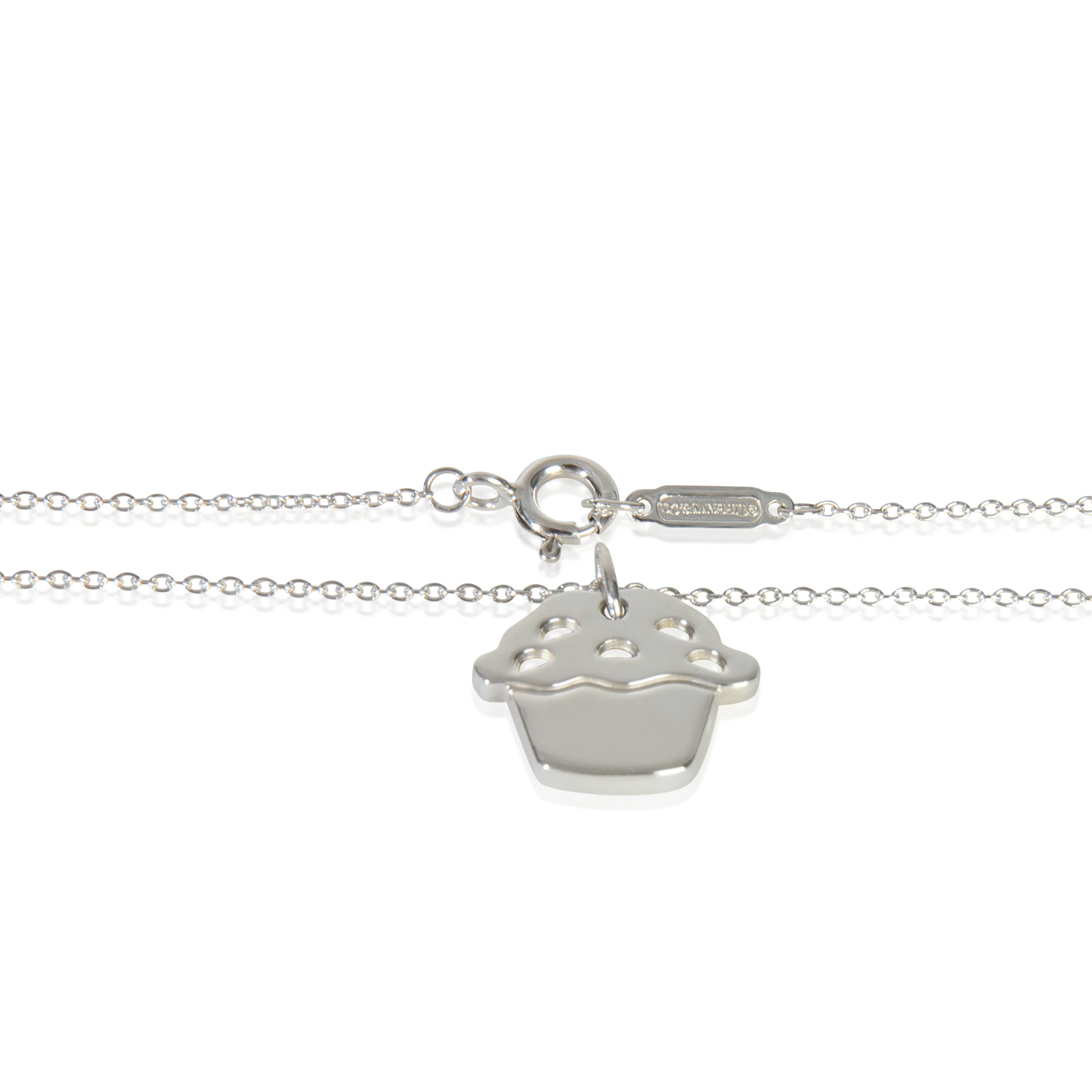 Sterling Silver  Cupcake Pendant - Image 3
