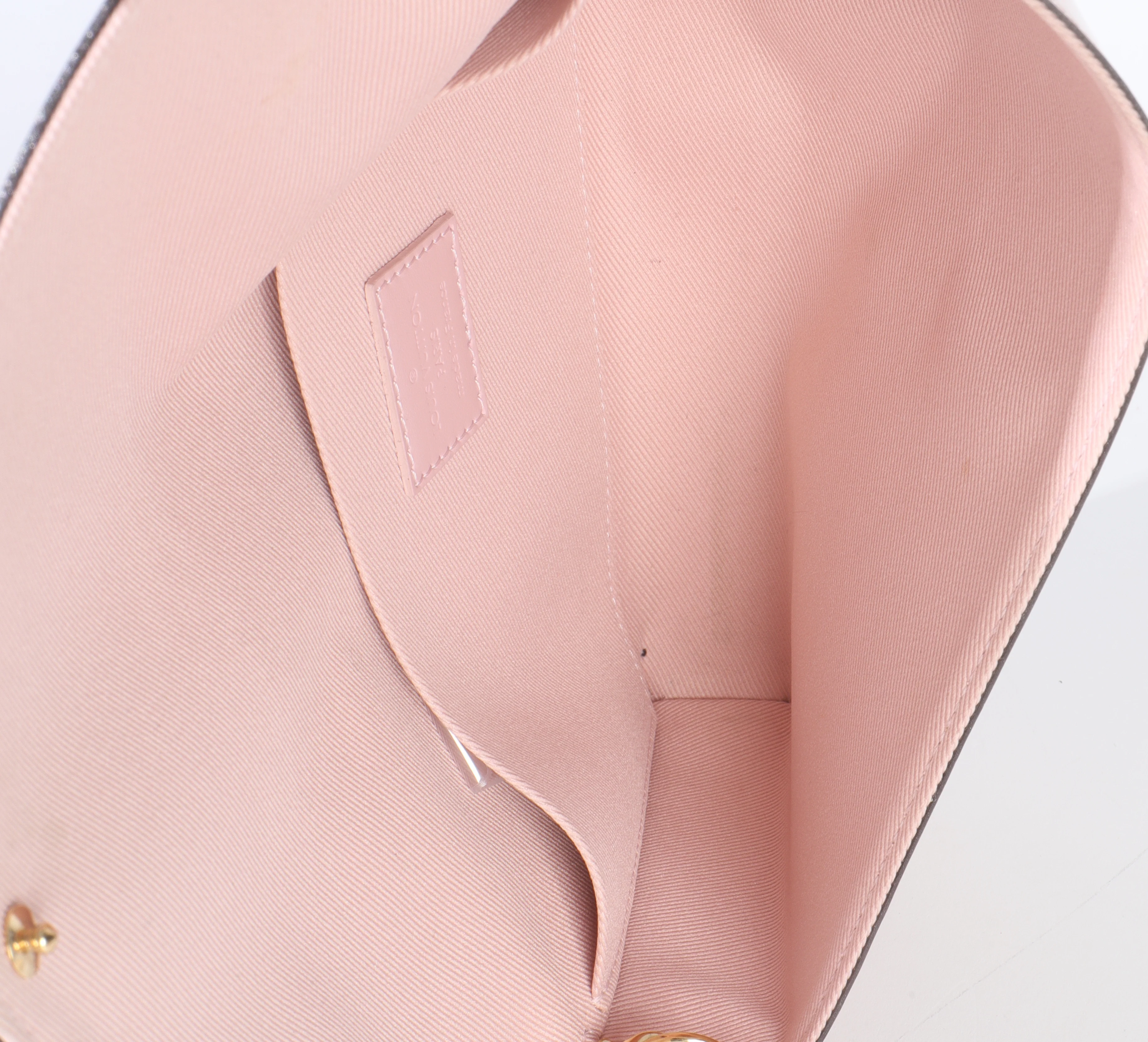 Rose Ballerine Monogram Vernis Felicie Pochette - Image 10
