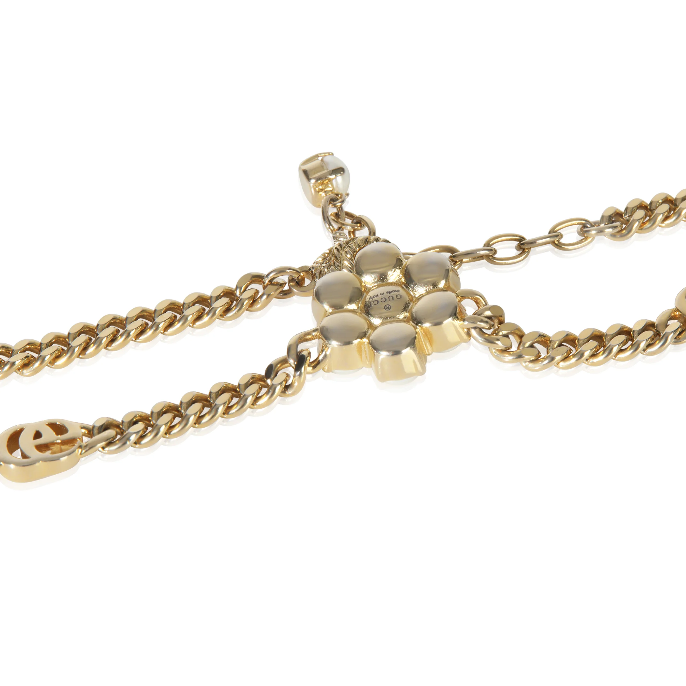 Gold-Plated  Interlocking G Necklace - Image 2