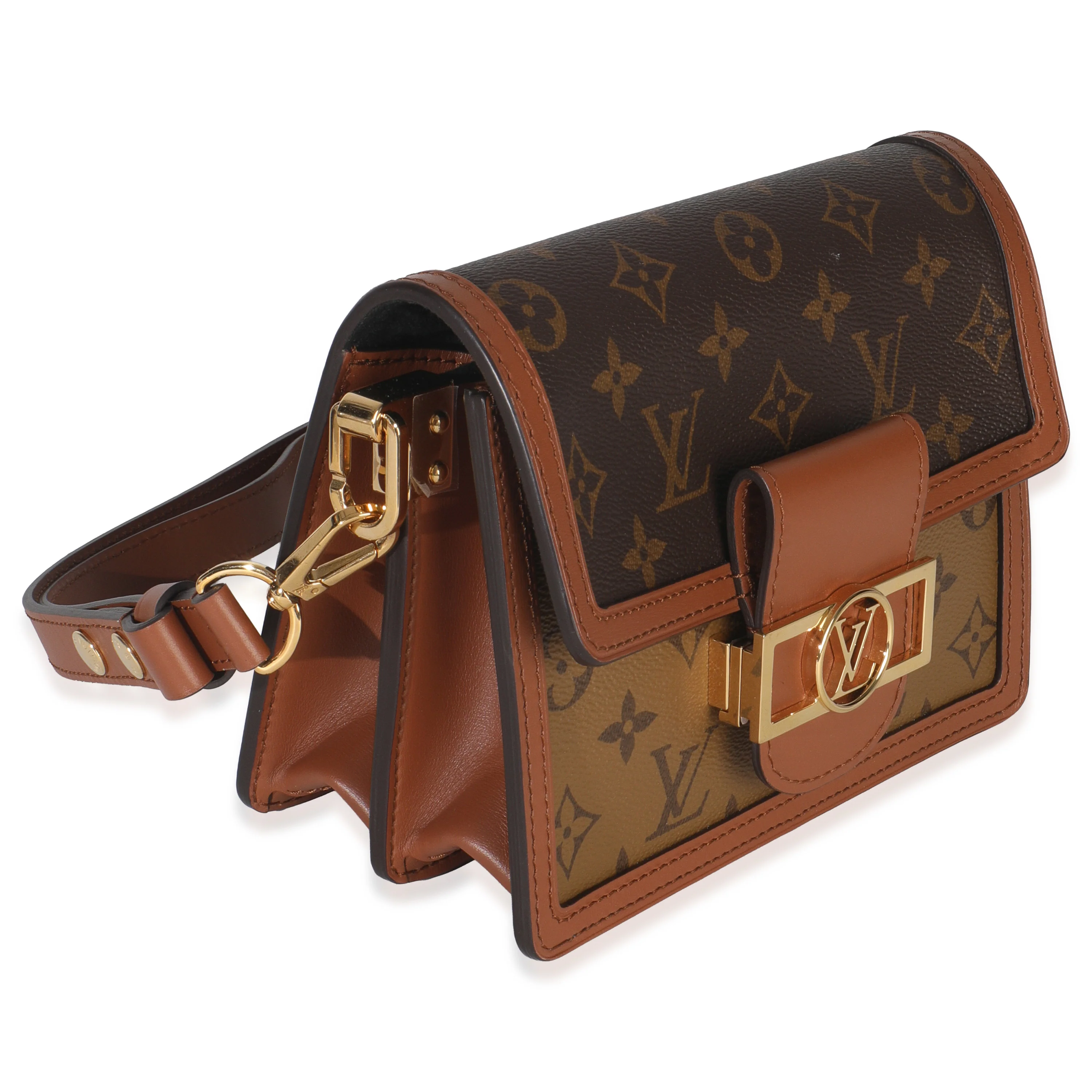 Reverse Monogram Canvas Mini Dauphine - Image 3