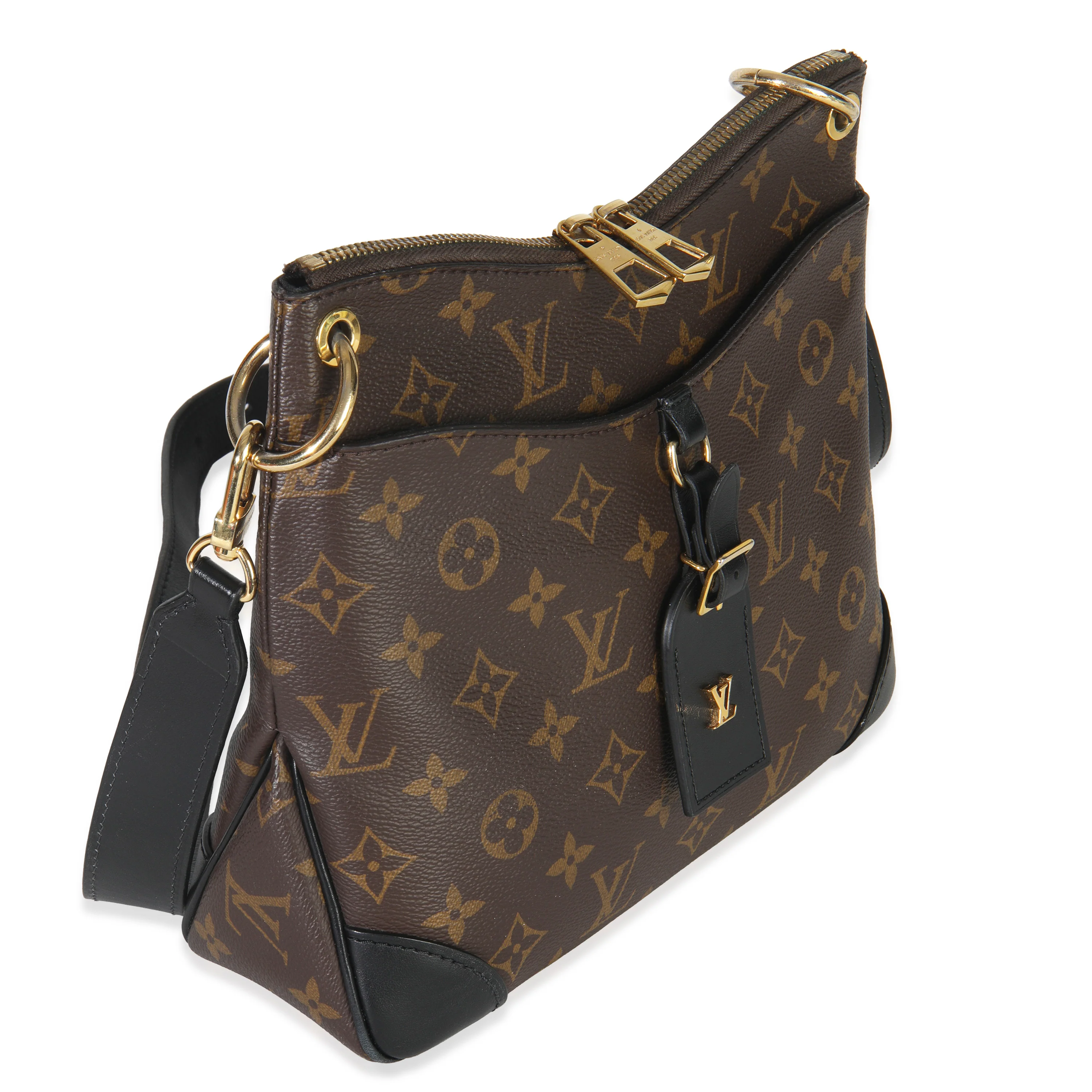 Black Monogram Canvas Odeon PM NM - Image 3
