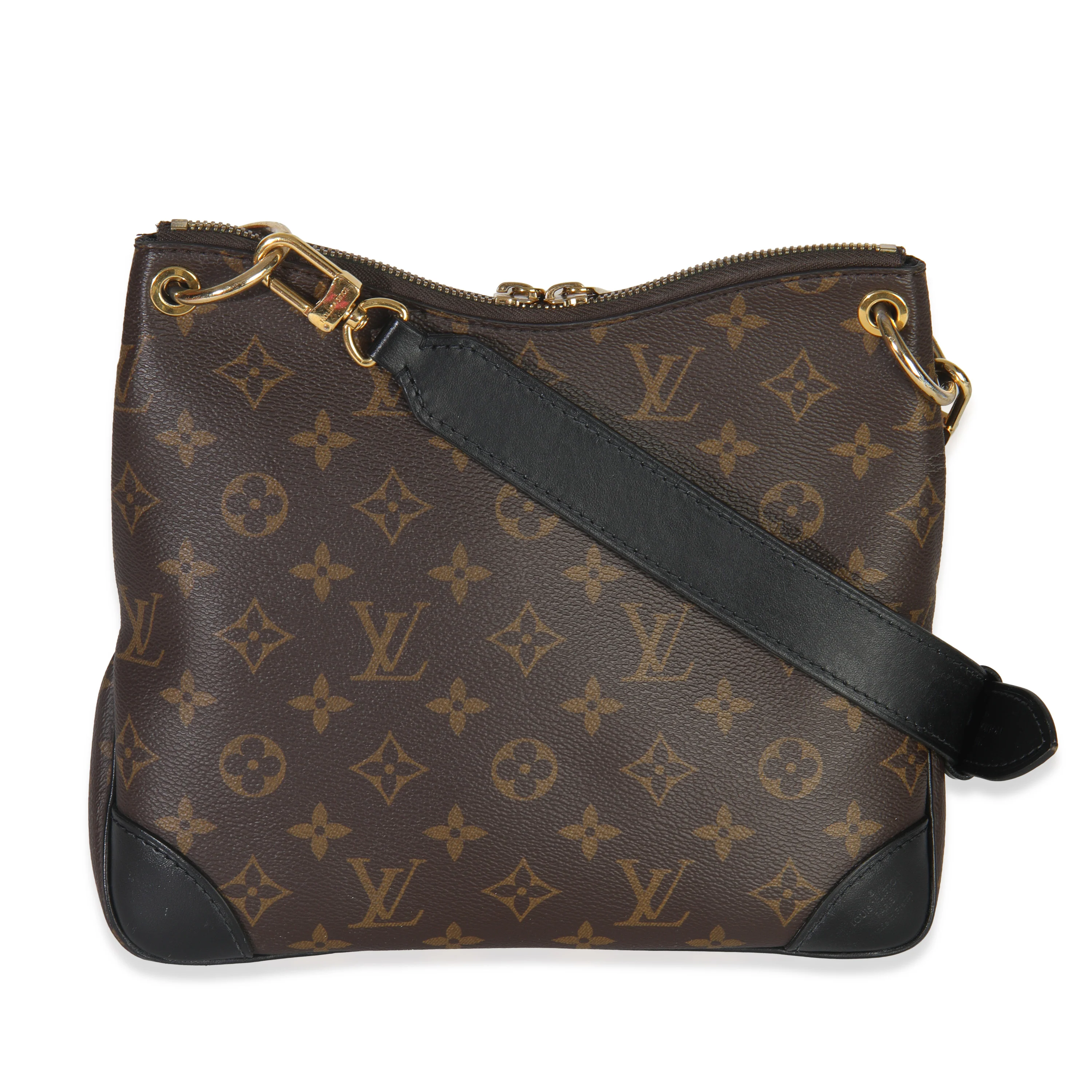 Black Monogram Canvas Odeon PM NM - Image 4