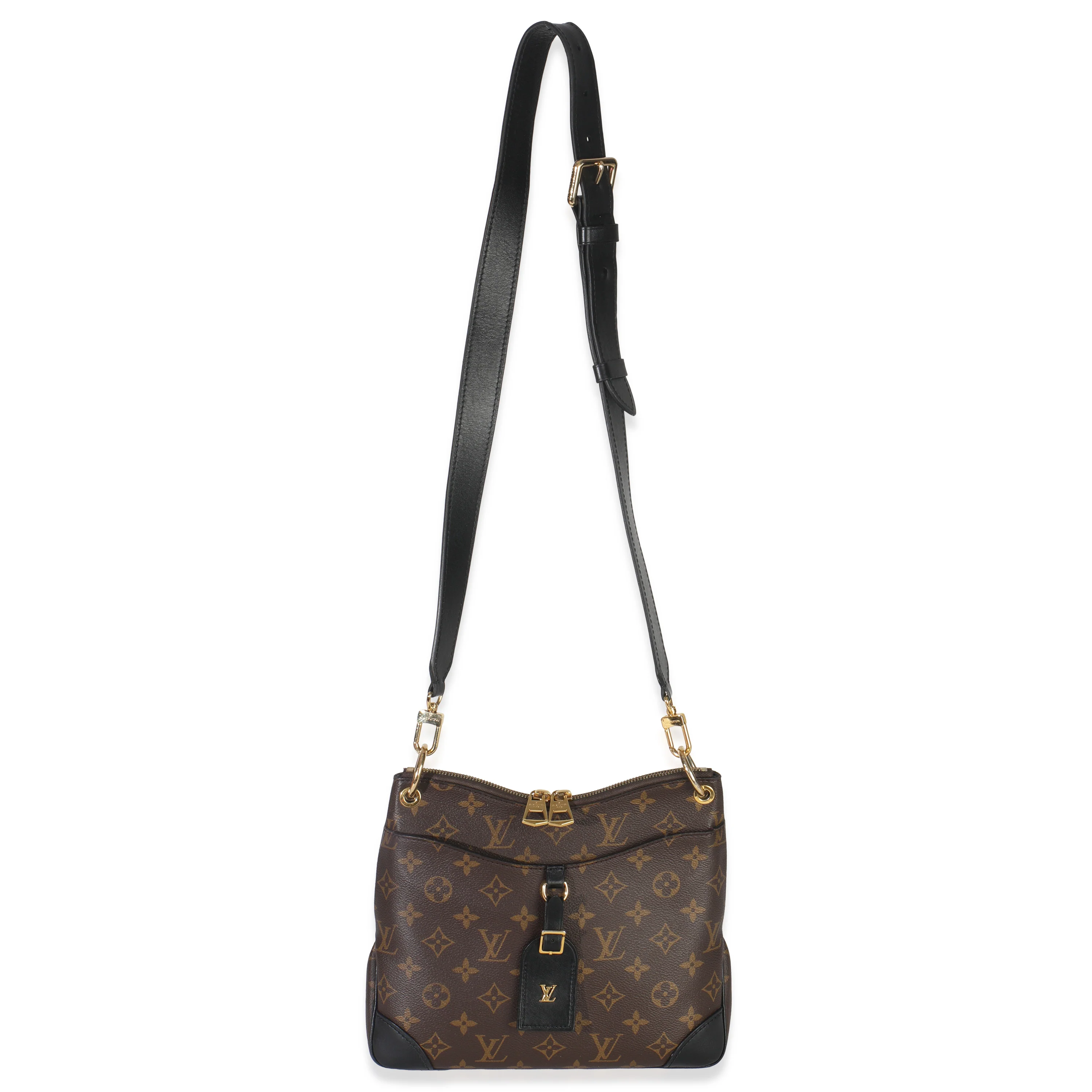 Black Monogram Canvas Odeon PM NM - Image 7
