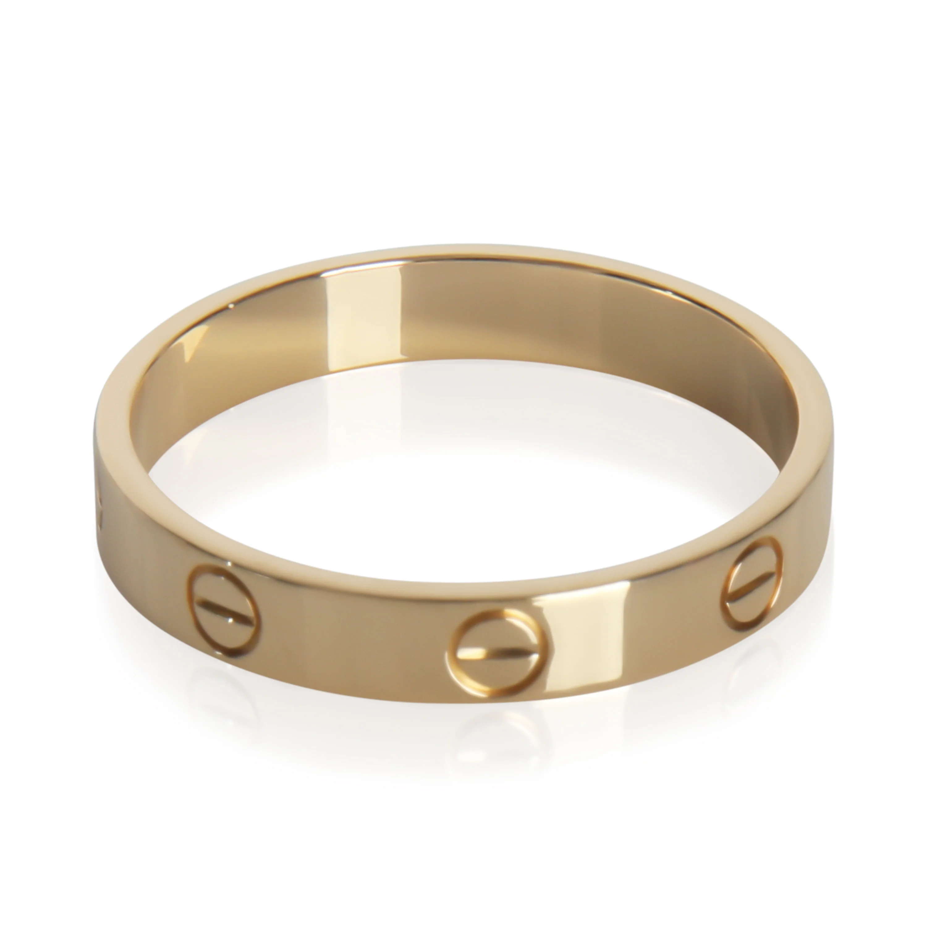 Yellow Gold  Small Model Love Ring - Image 3