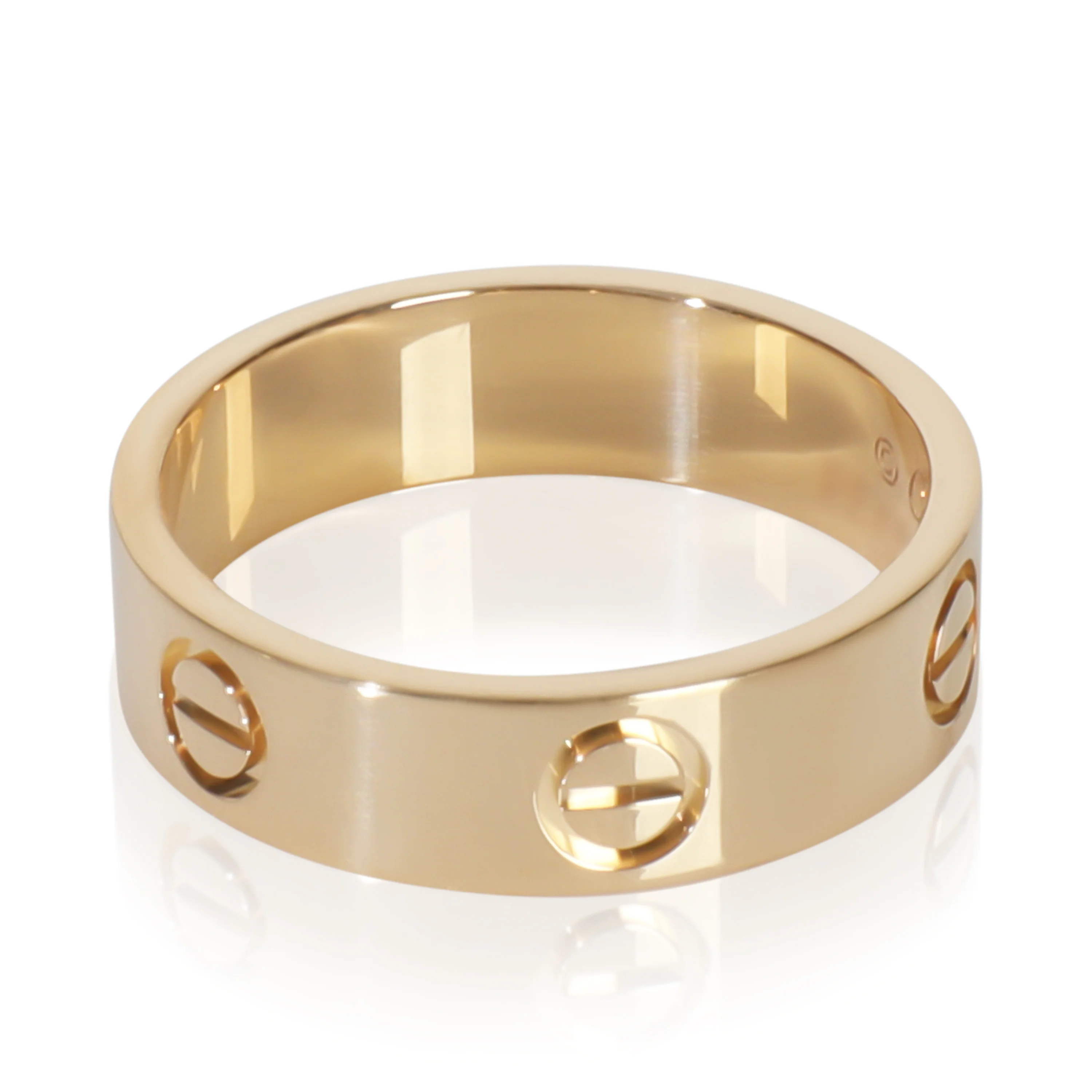 Yellow Gold  Love Ring - Image 2