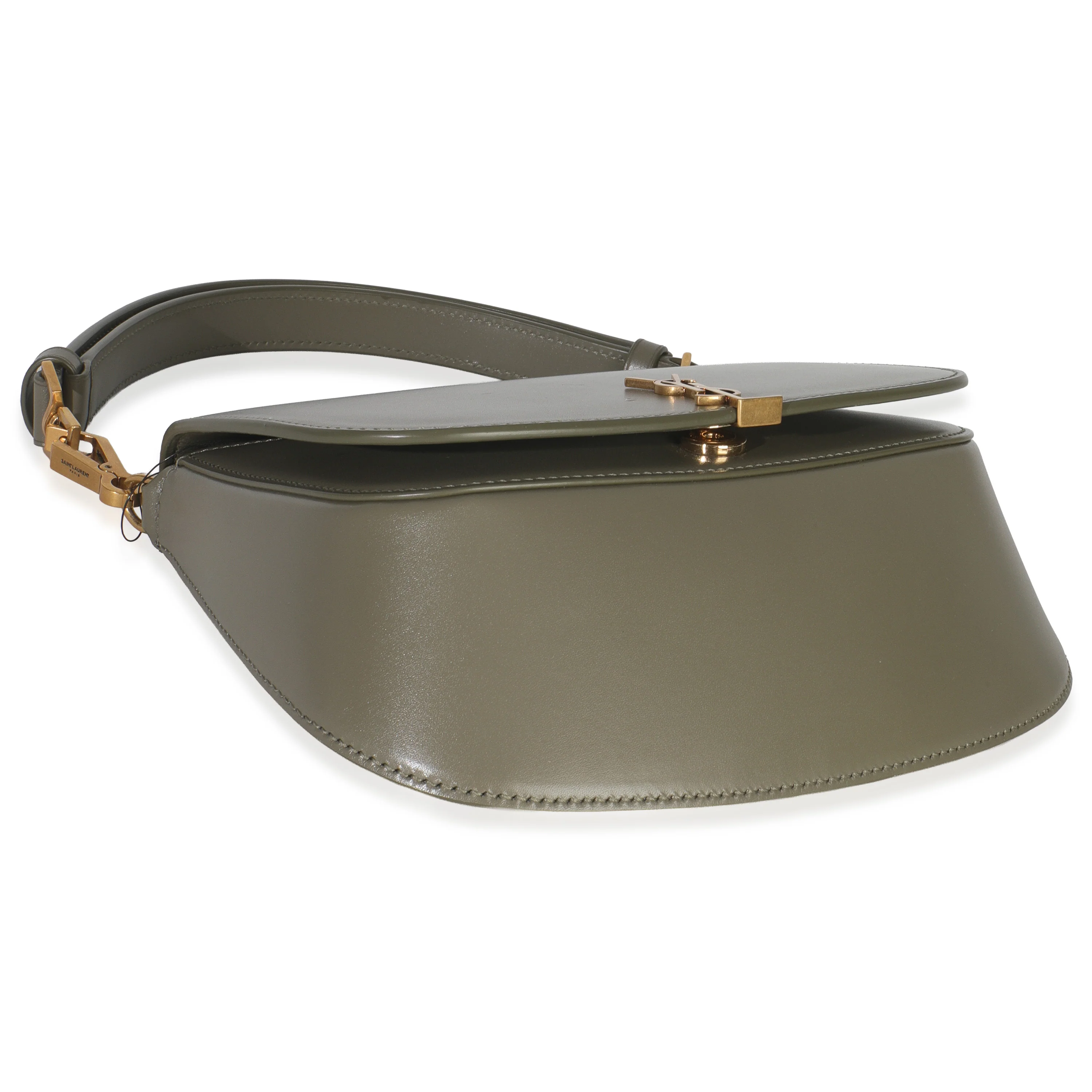 Strong Moss Smooth Leather Mini Voltaire - Image 6