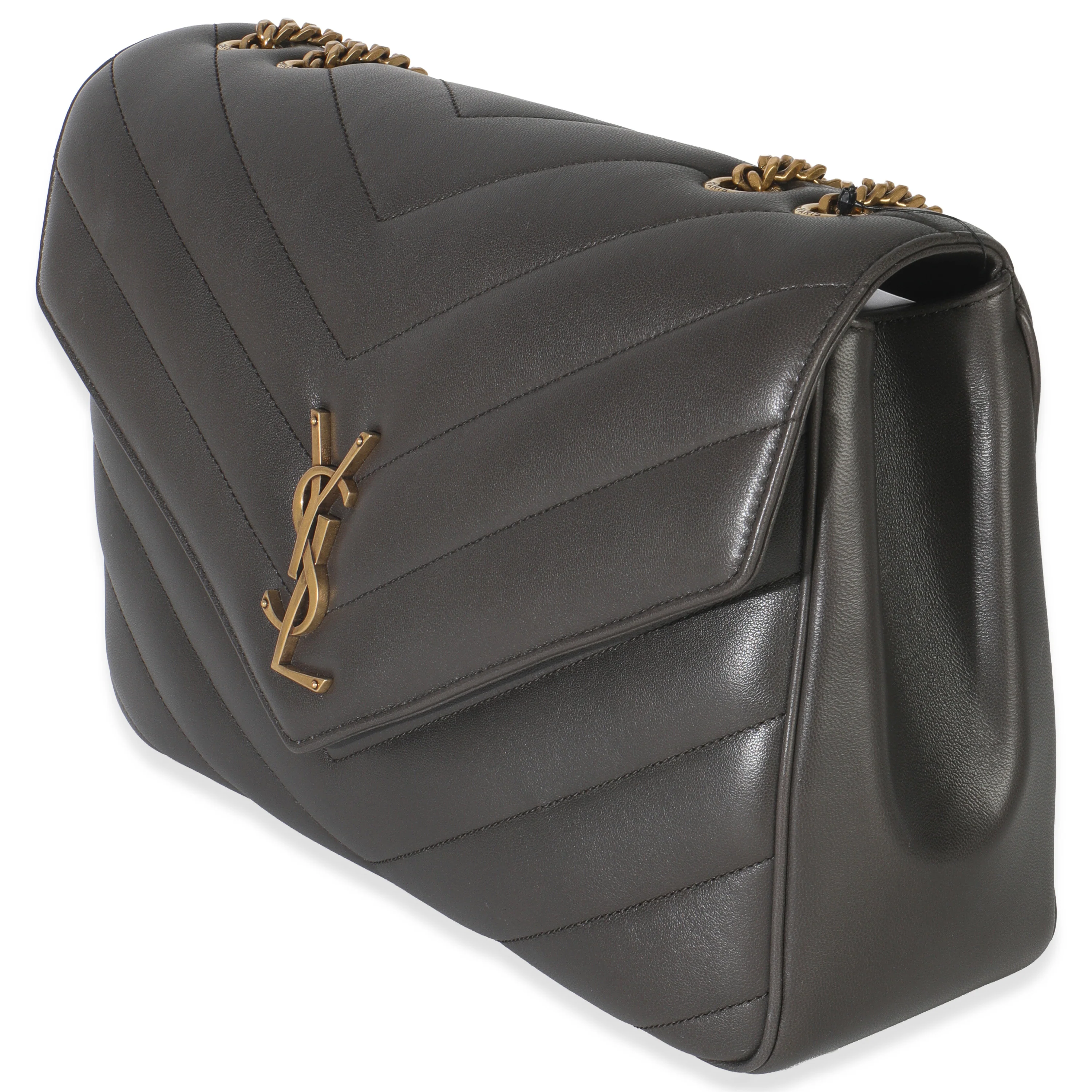Urban Grey Calfskin Large Urban Chic Loulou - Image 2
