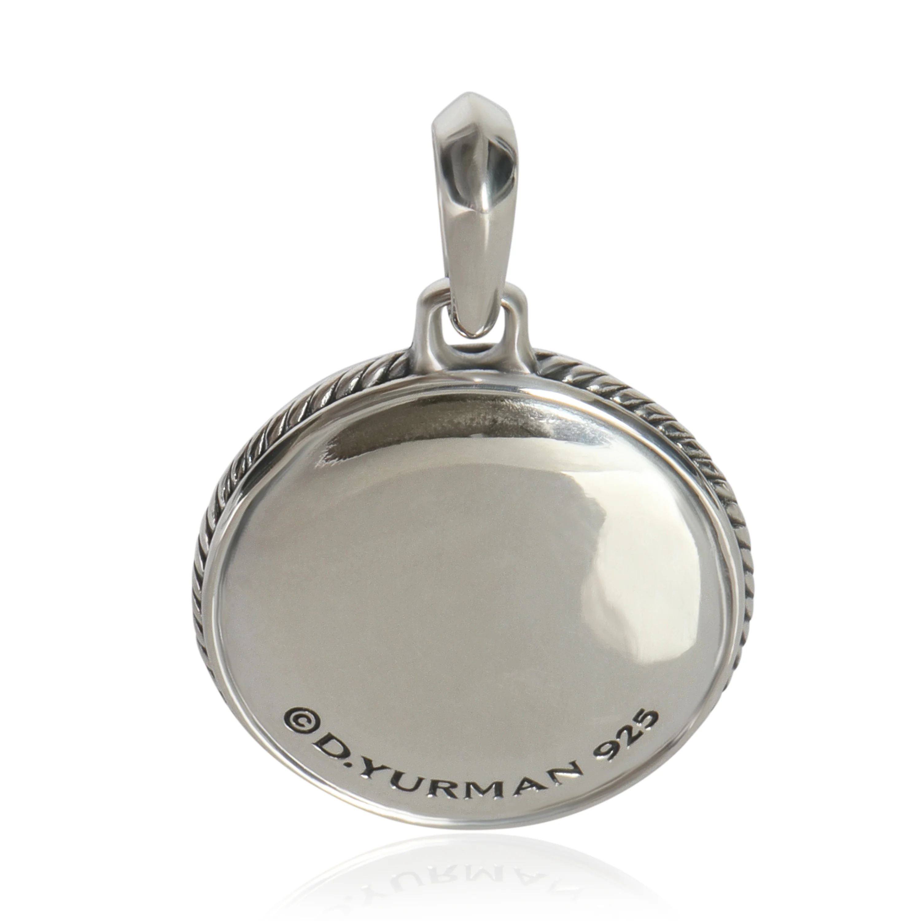 Sterling Silver  Maritime Compass Amulet Pendant - Image 3