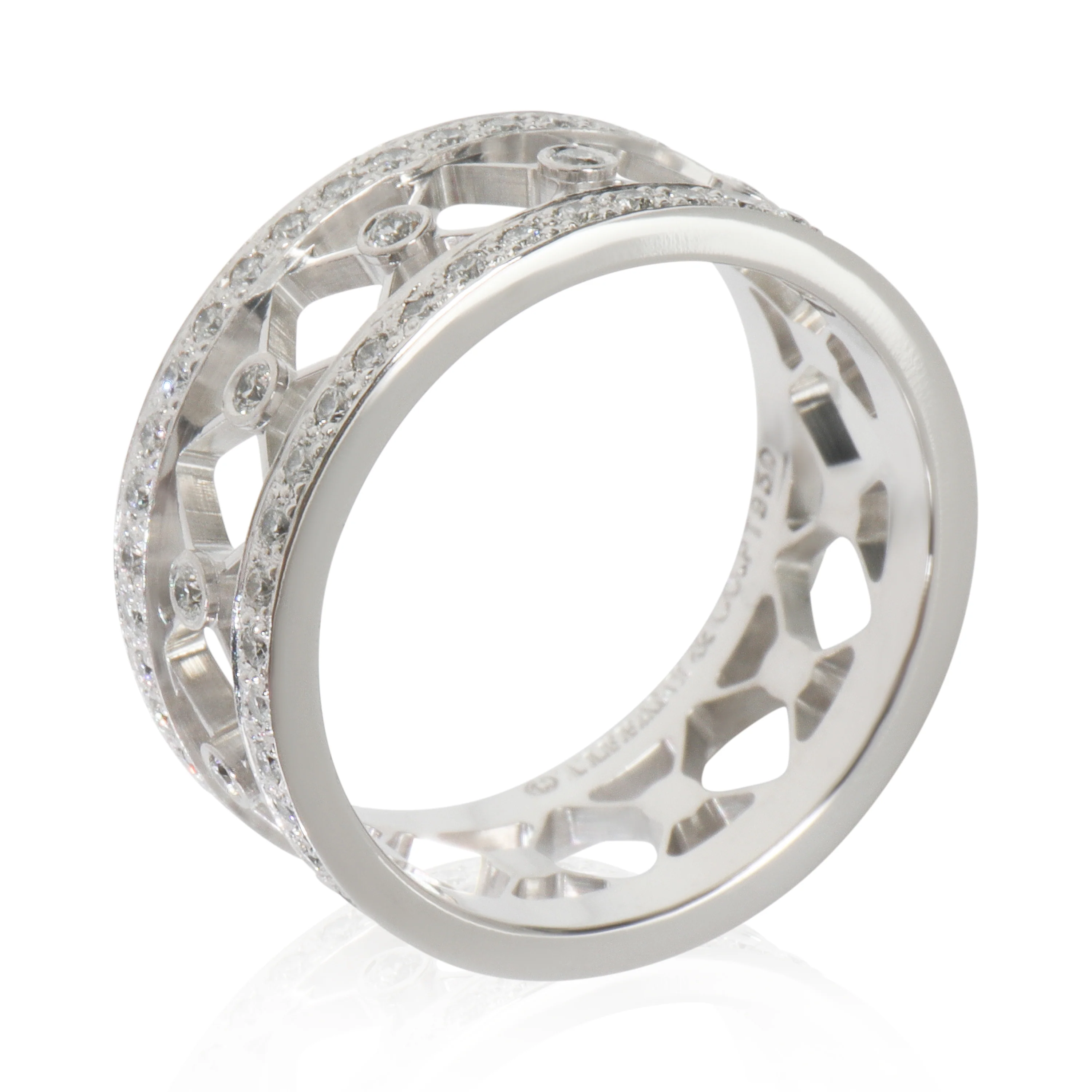 Platinum Diamond Voile Ring - Image 6