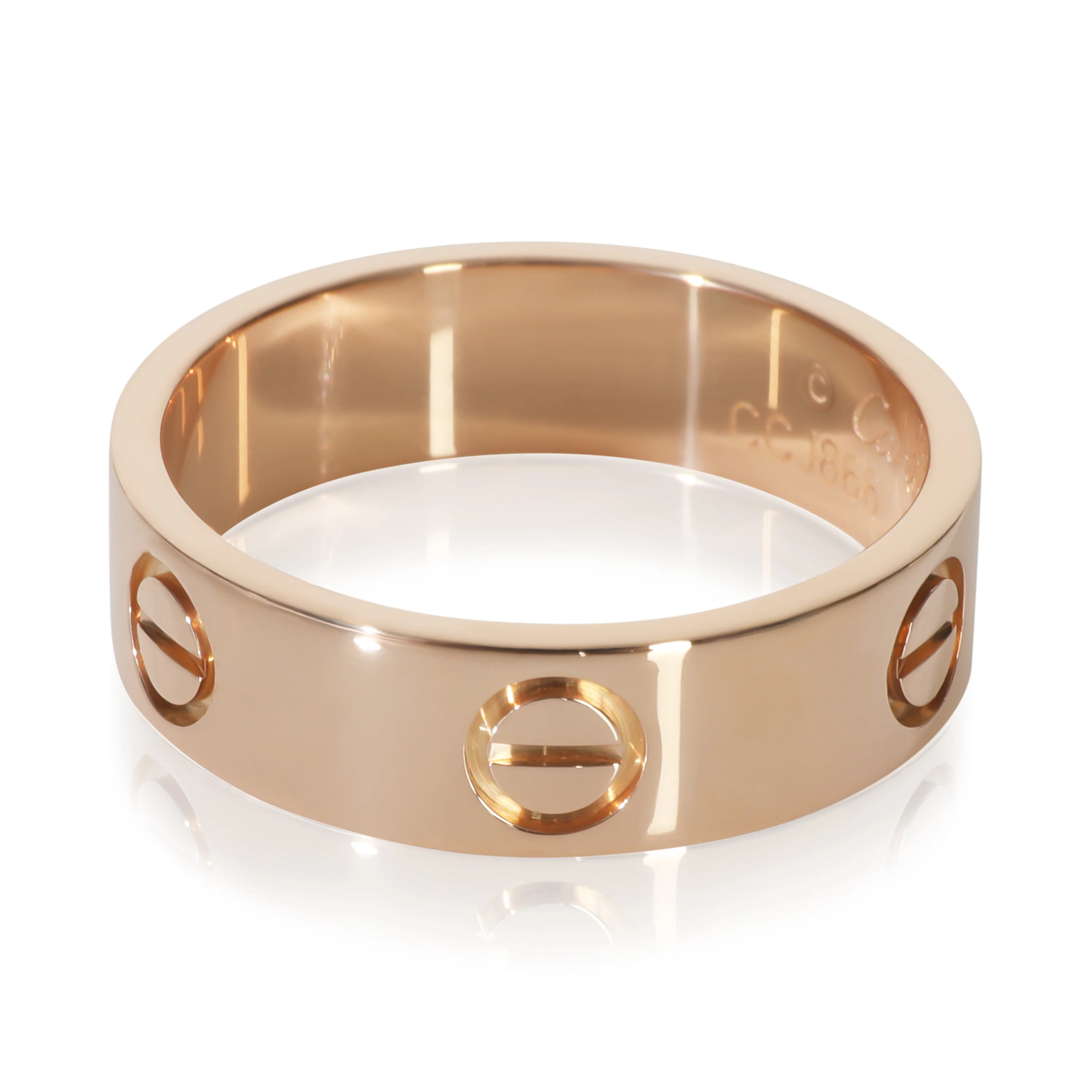 Rose Gold  Love Ring - Image 2