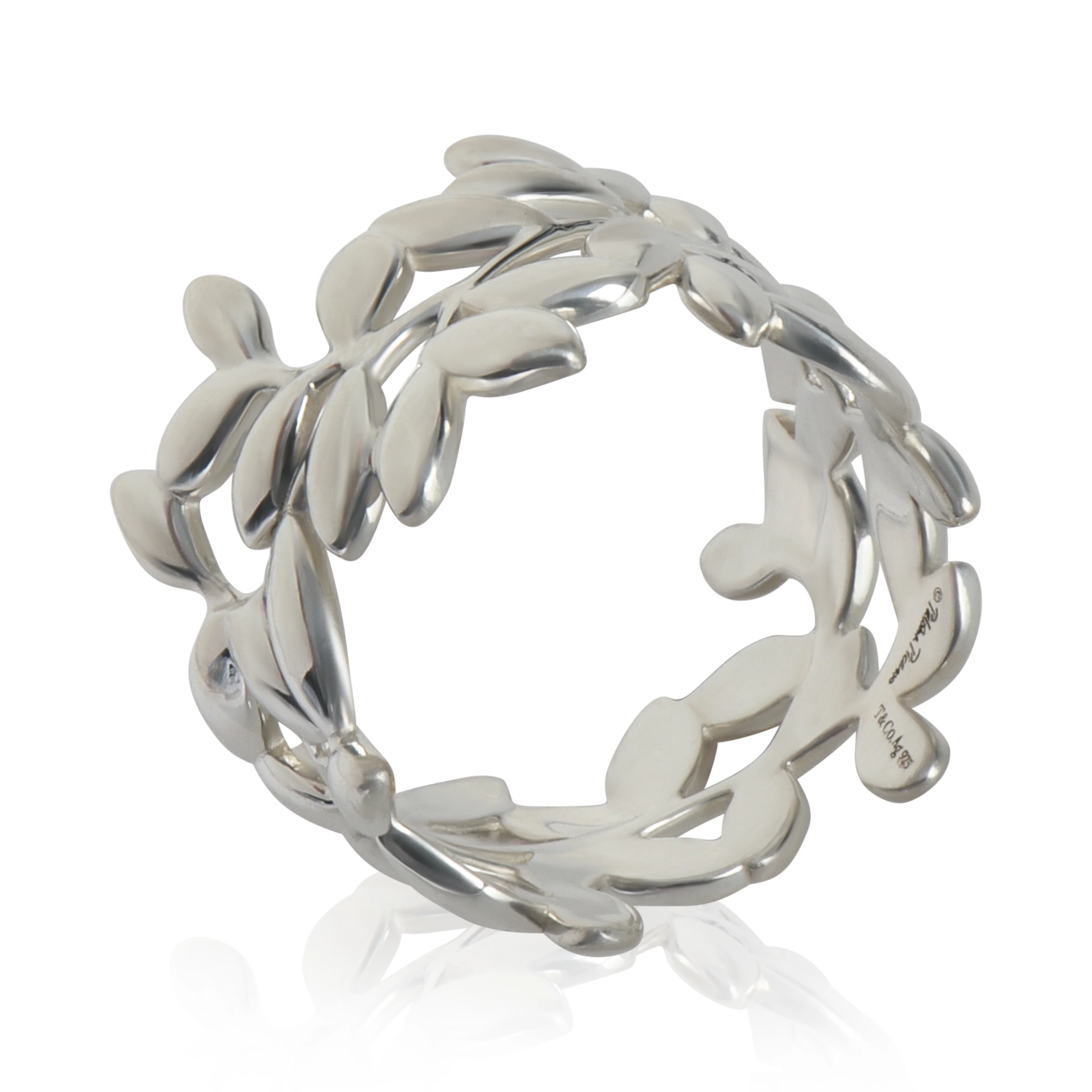 Sterling Silver Paloma Picasso Olive Leaf Ring - Image 4