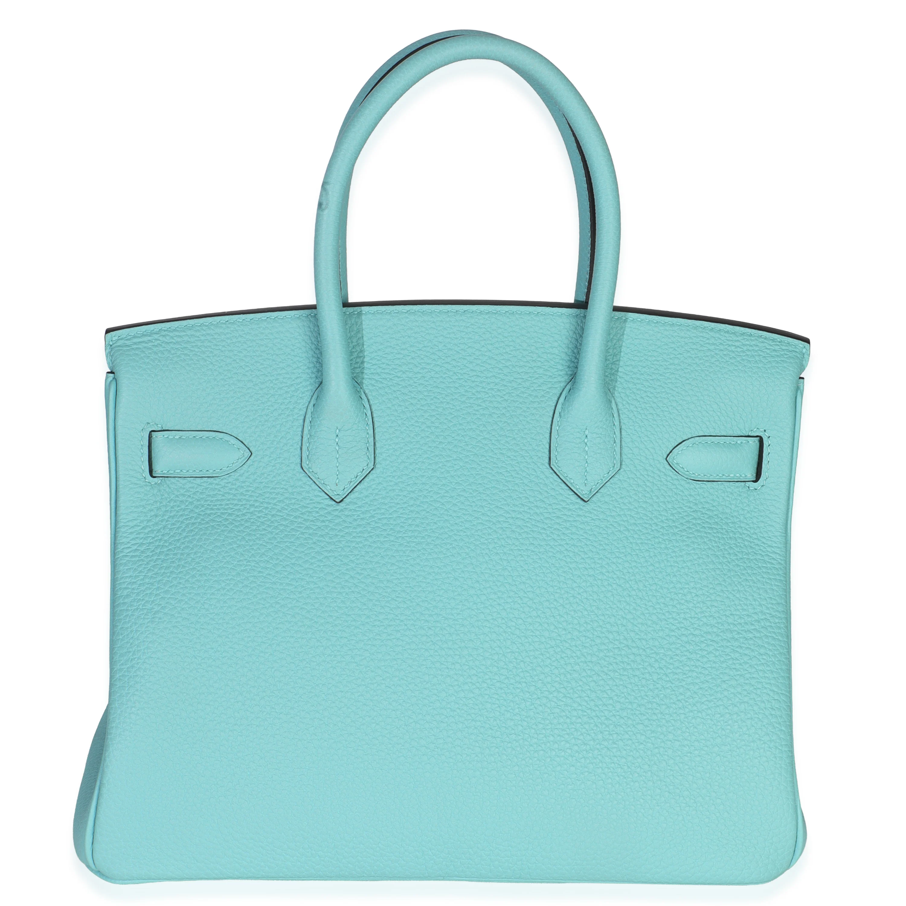Bleu Atoll Togo Birkin 30 PHW - Image 4