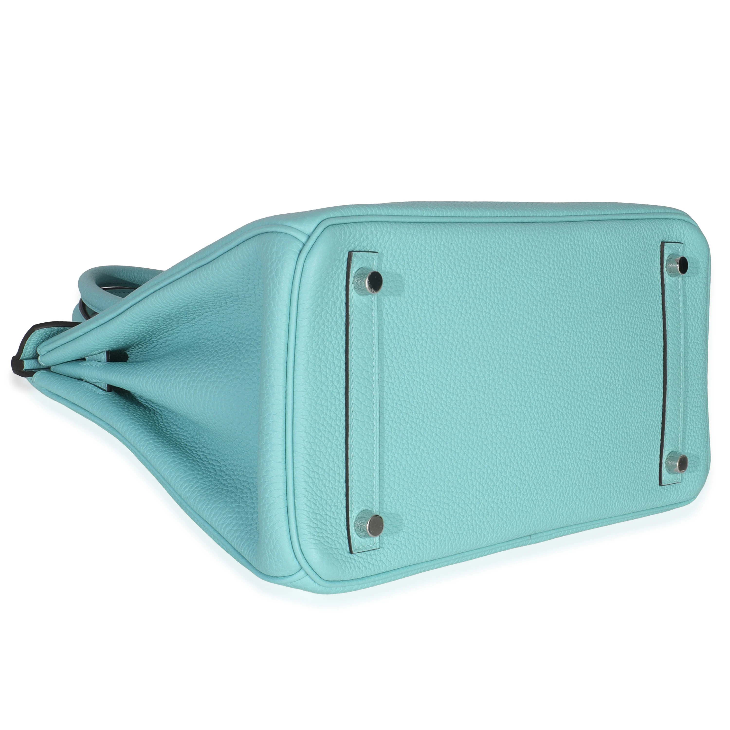 Bleu Atoll Togo Birkin 30 PHW - Image 6
