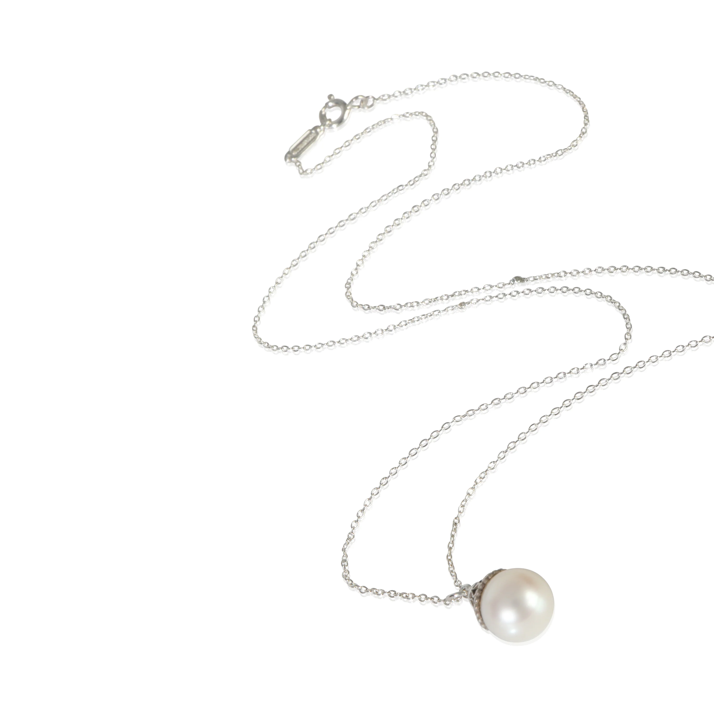 Sterling Silver Pearl Ziegfeld Pendant - Image 3