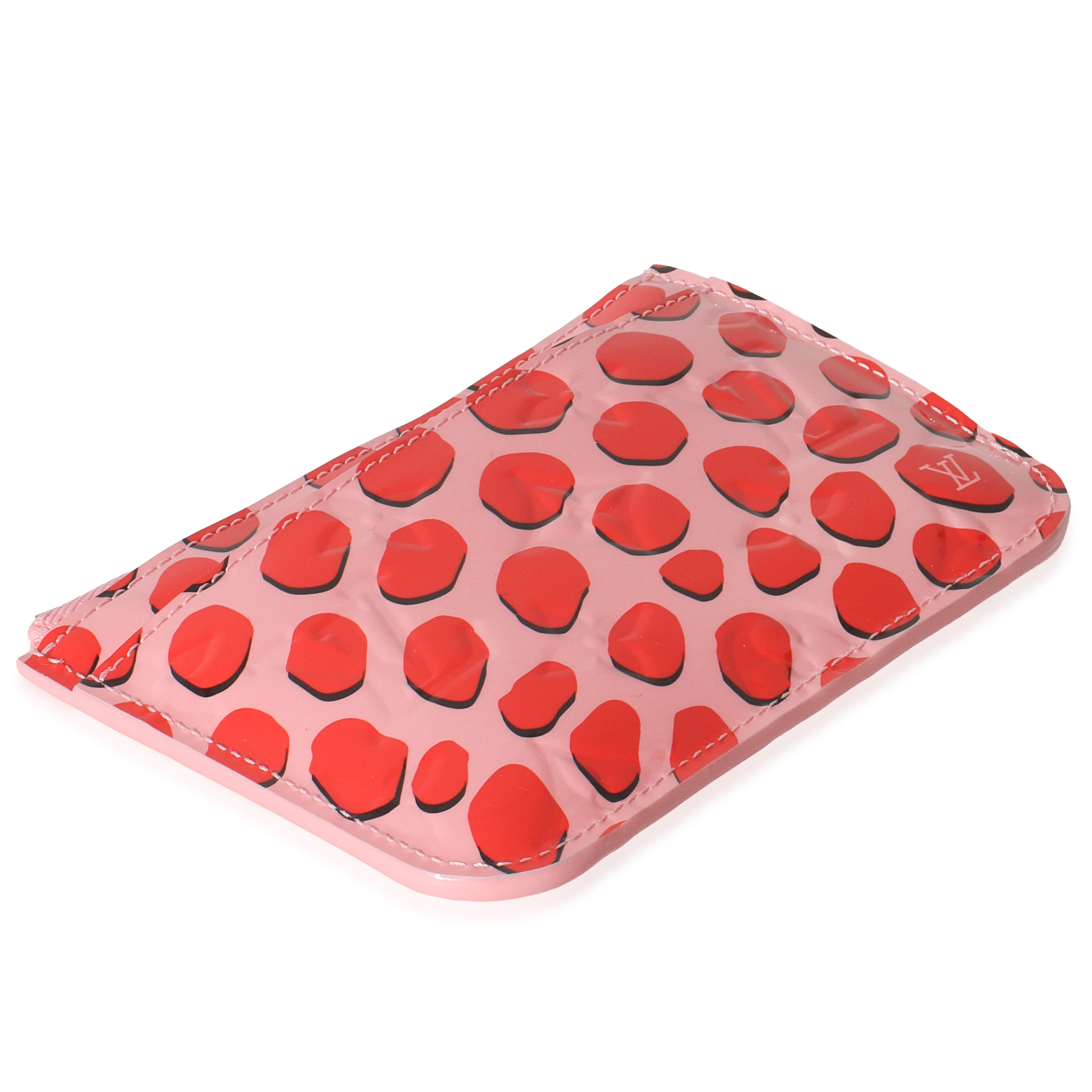 Pink Monogram Vernis Jungle Dots Pochette Cles Key Change Holder - Image 5