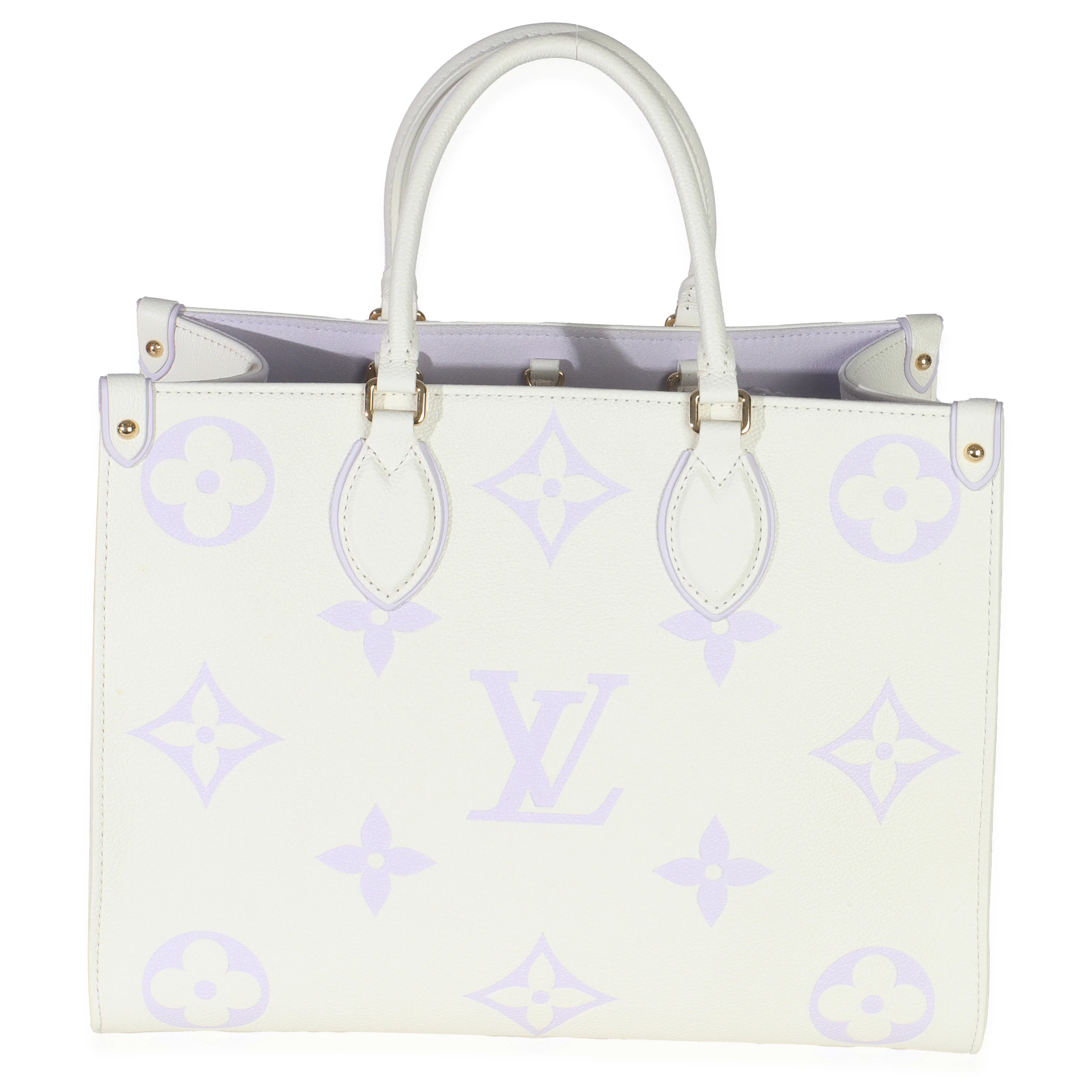 Latte Bubble Tea Empreinte Monogram Giant Onthego MM