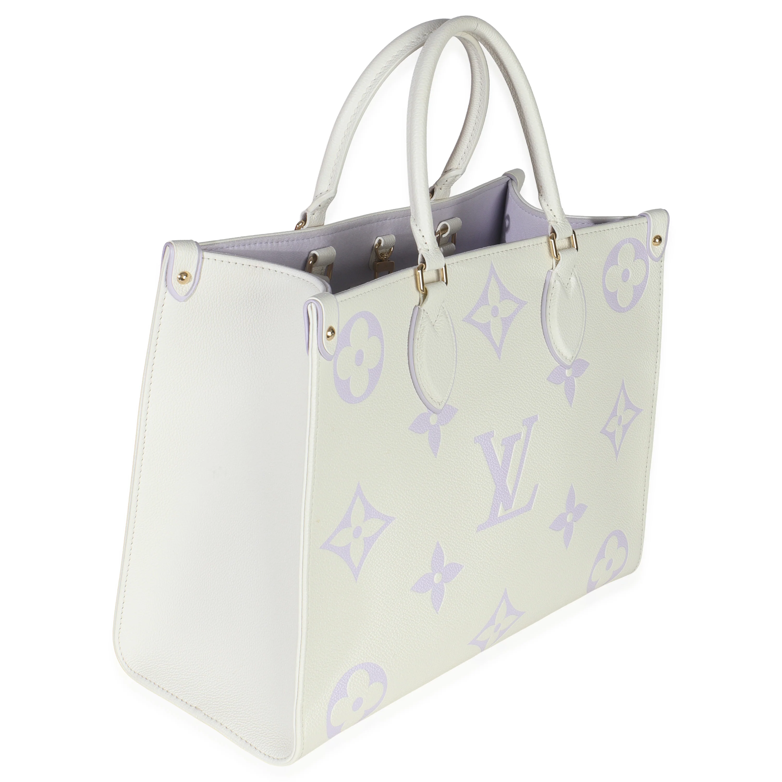 Latte Bubble Tea Empreinte Monogram Giant Onthego MM - Image 3