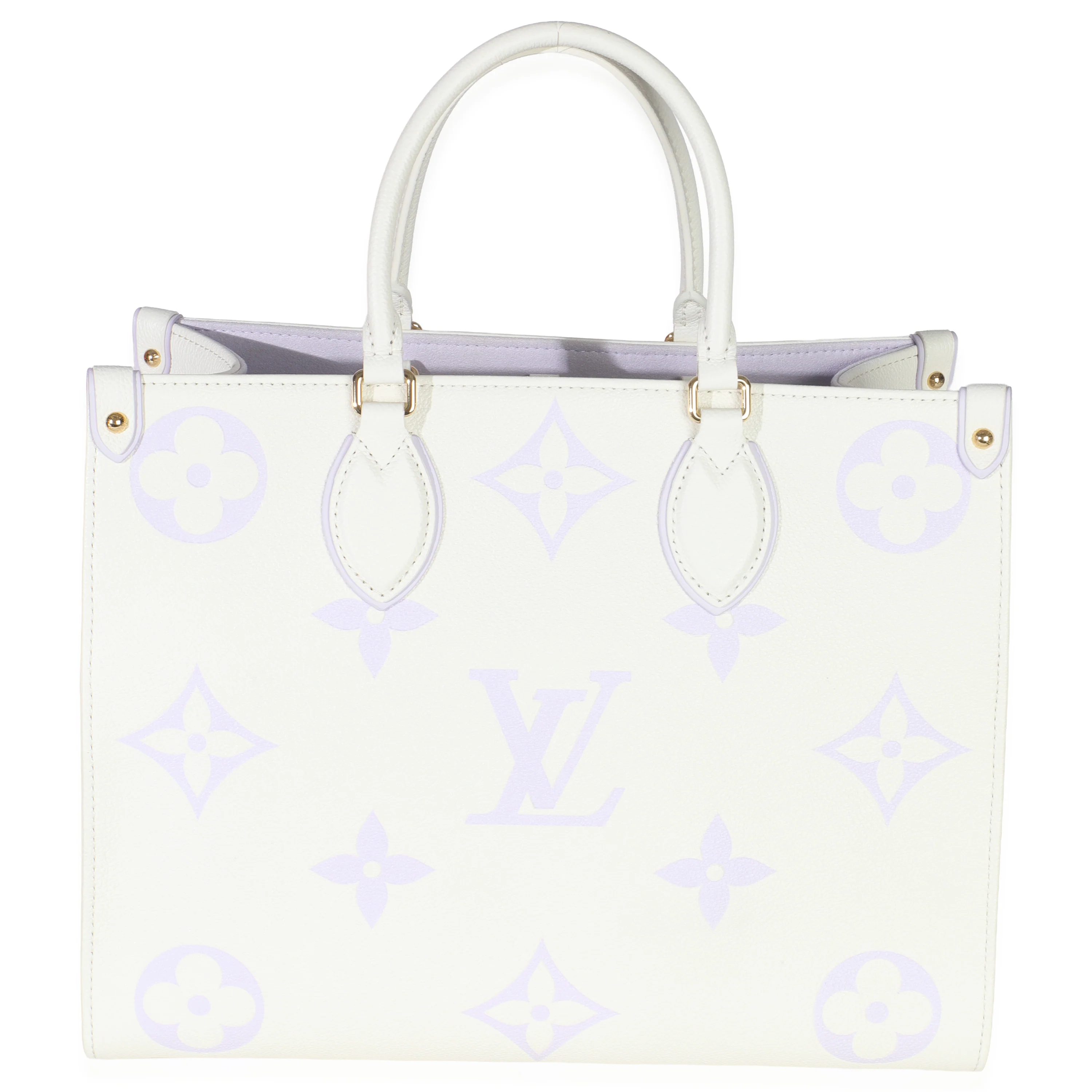 Latte Bubble Tea Empreinte Monogram Giant Onthego MM - Image 6