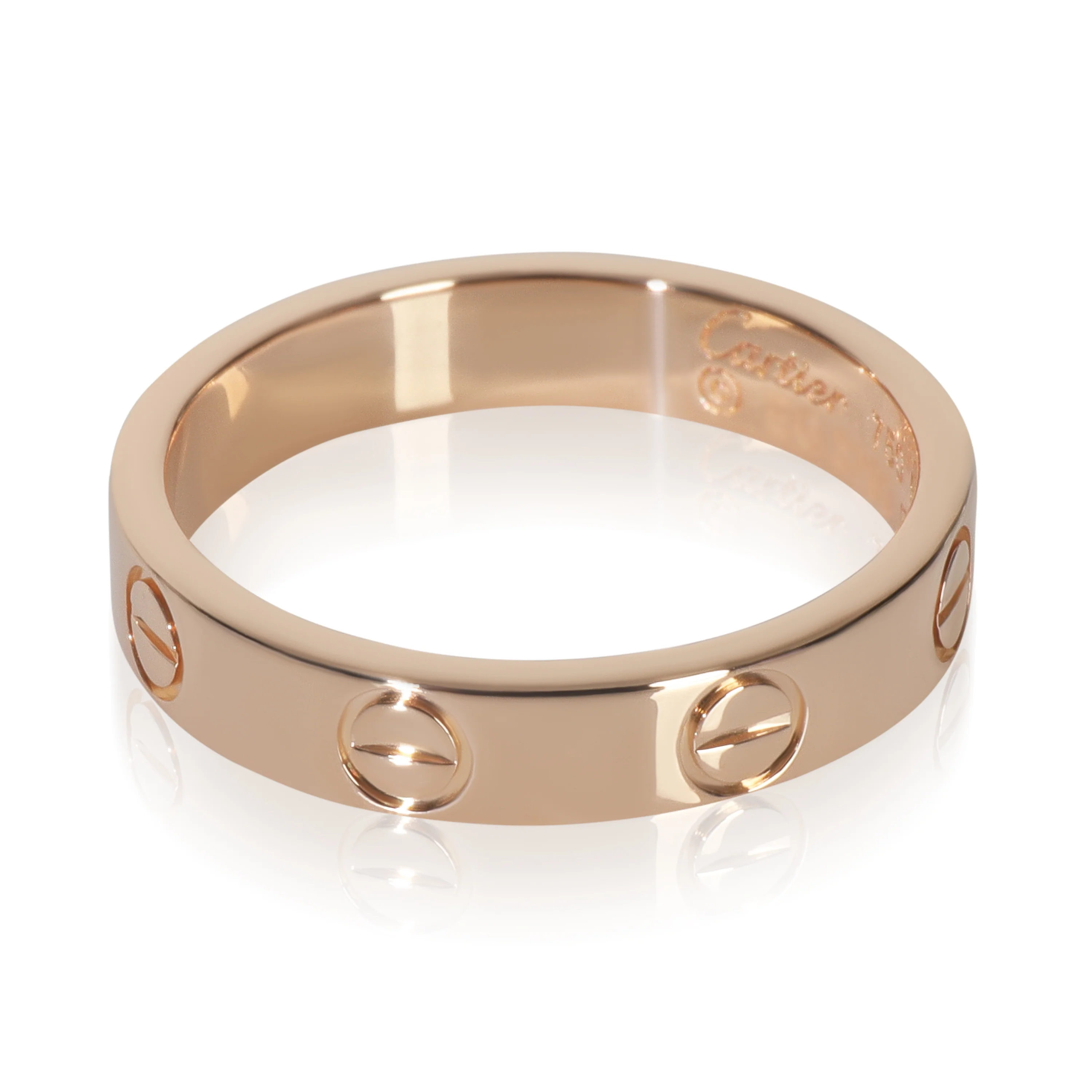 Rose Gold  Small Model Love Ring - Image 2