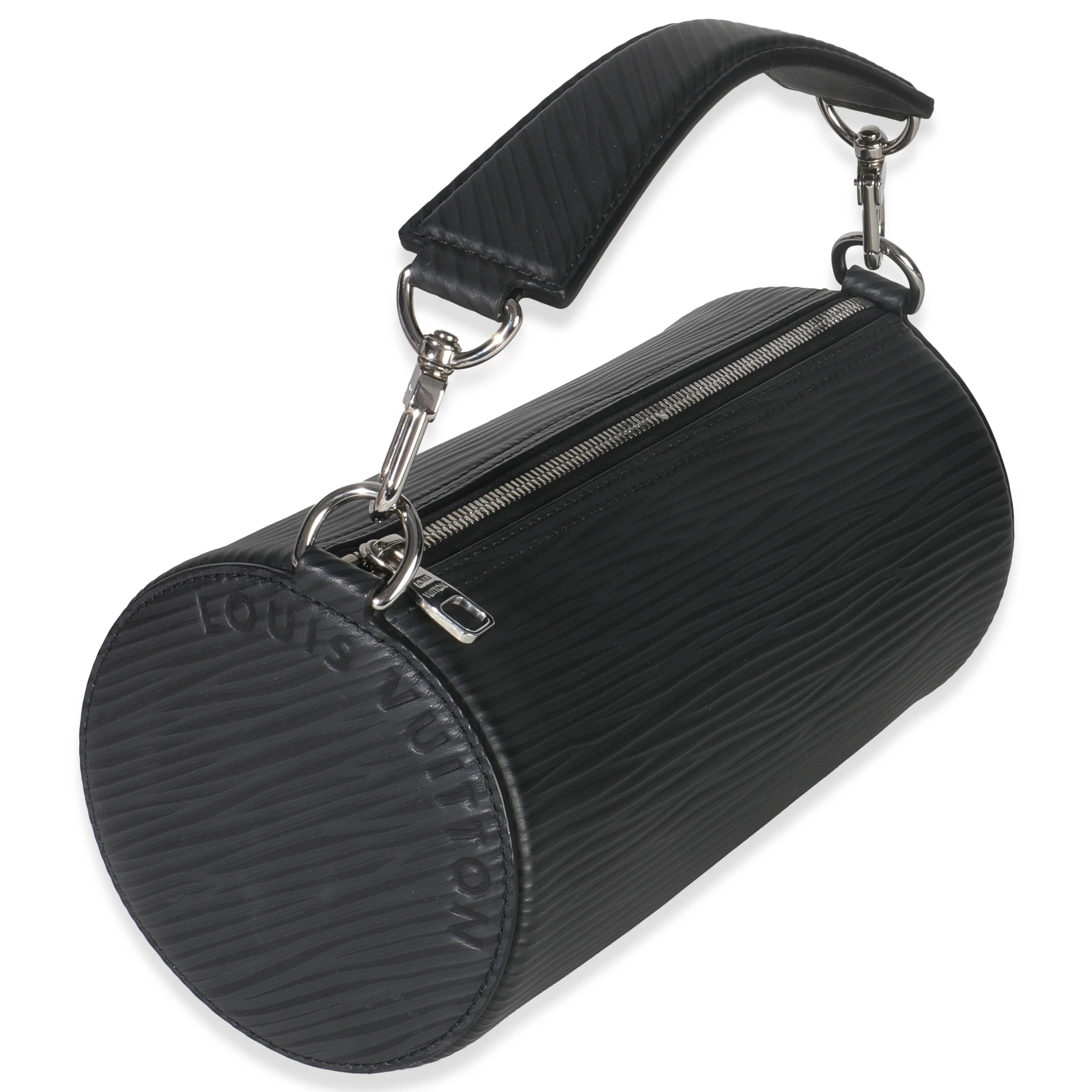 Black Epi Soft Polochon PM - Image 3