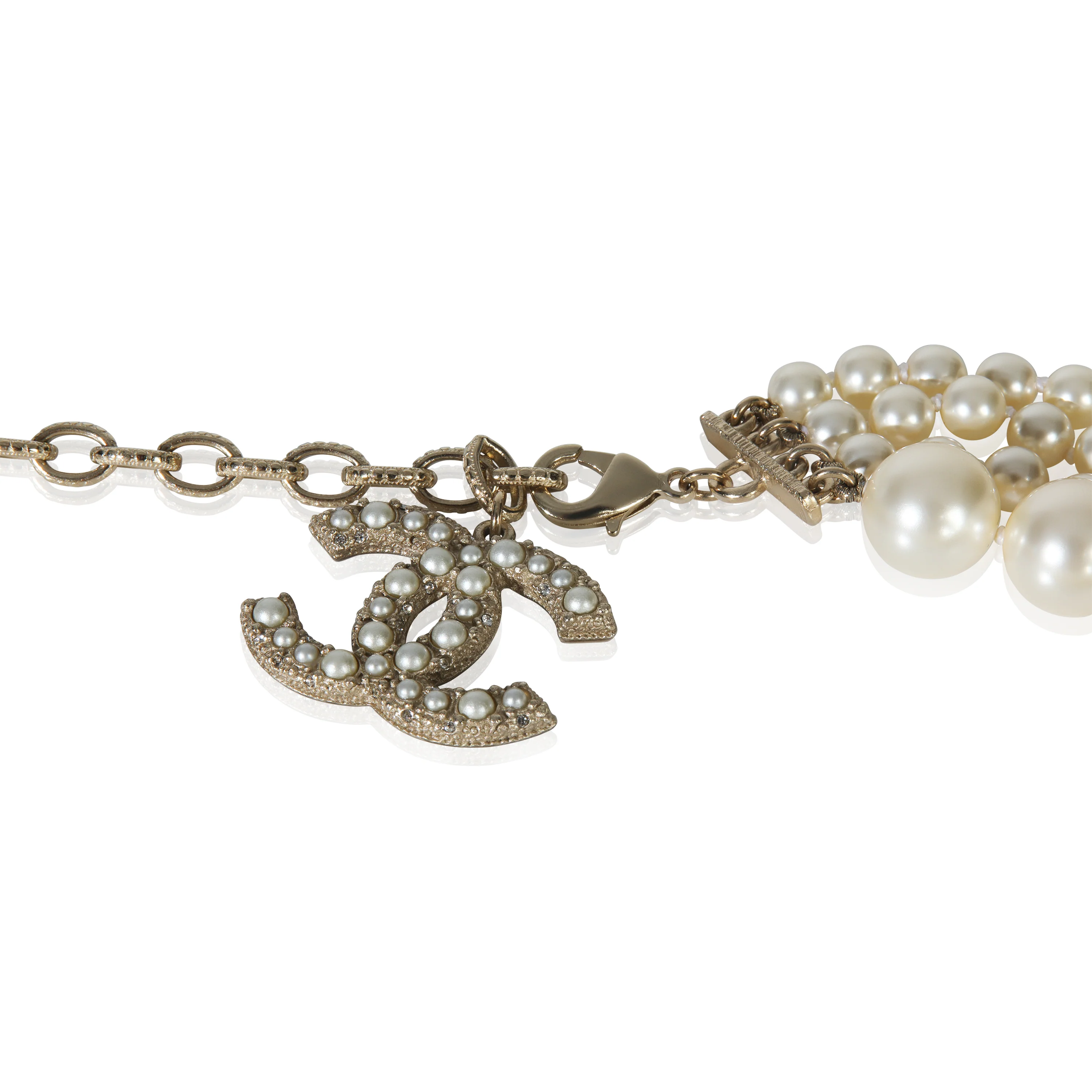 Gold-Plated  2014 Multistrand Necklace - Image 2