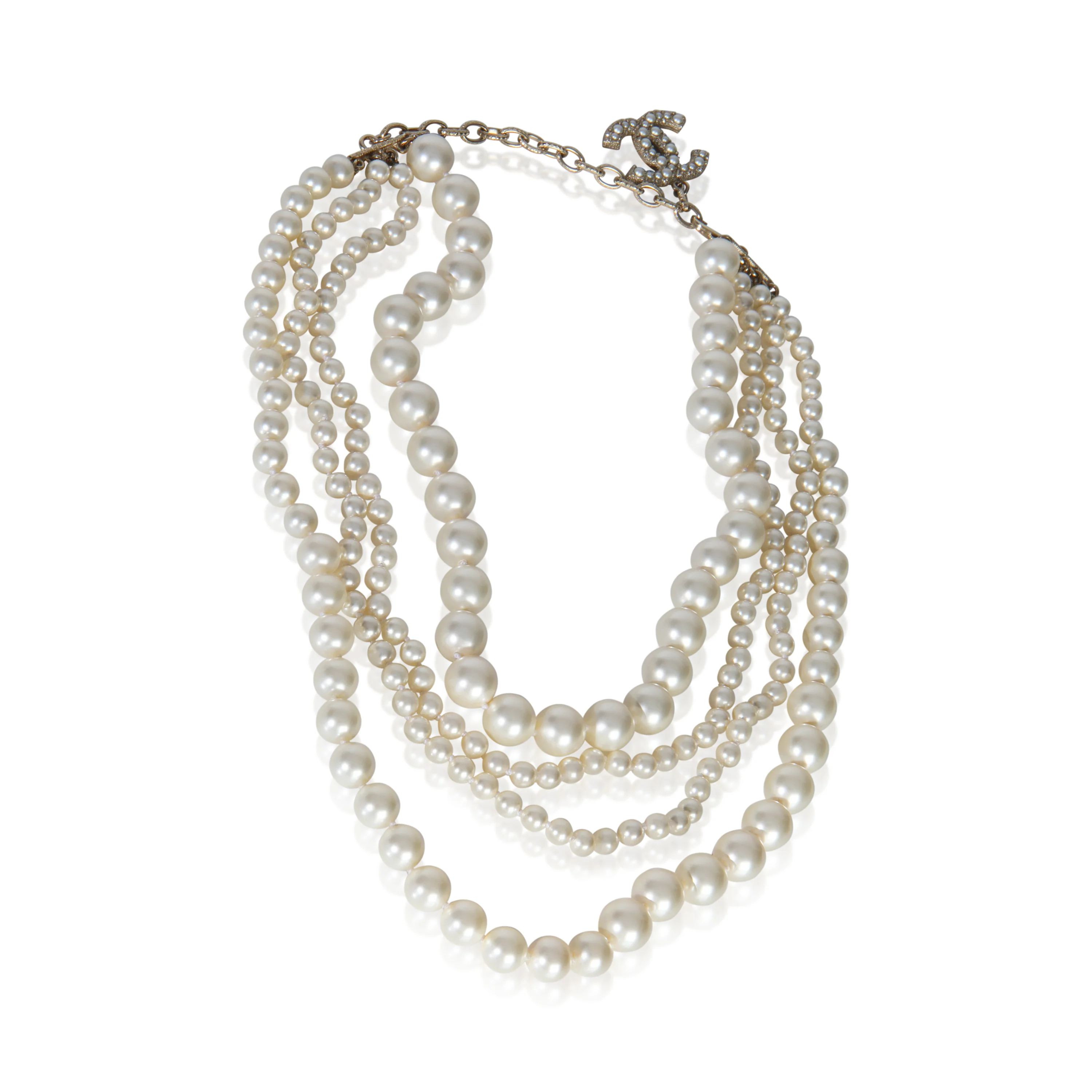 Gold-Plated  2014 Multistrand Necklace - Image 3