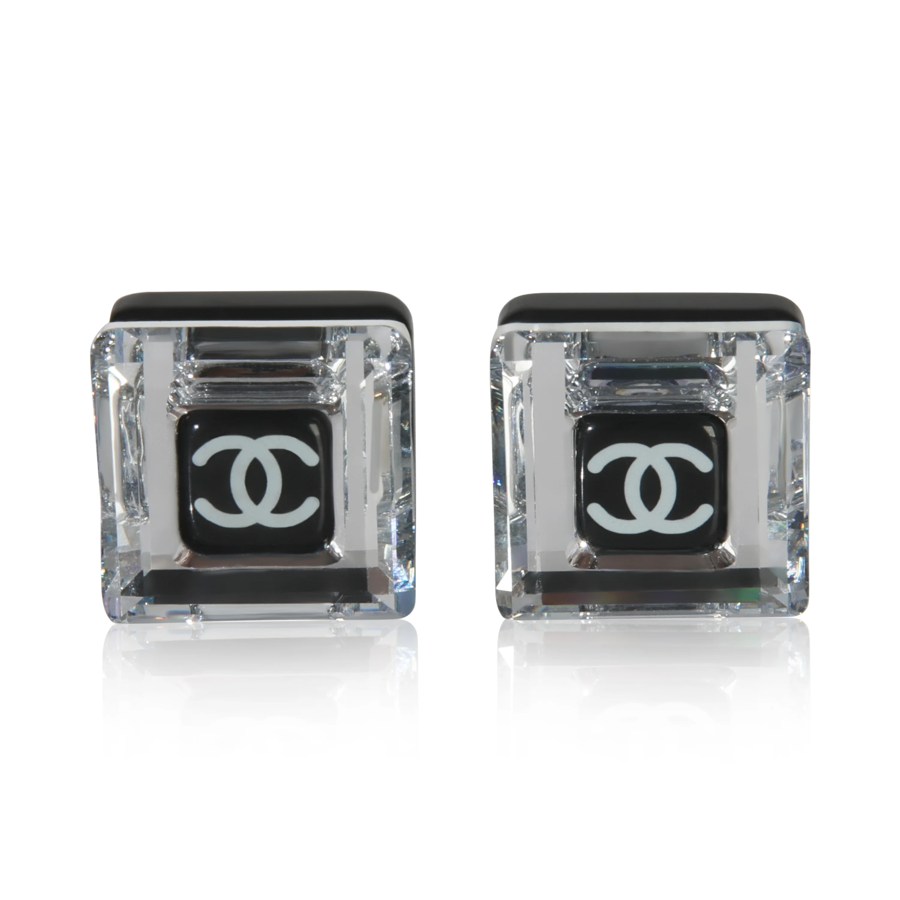 2010 Square Strass Earrings